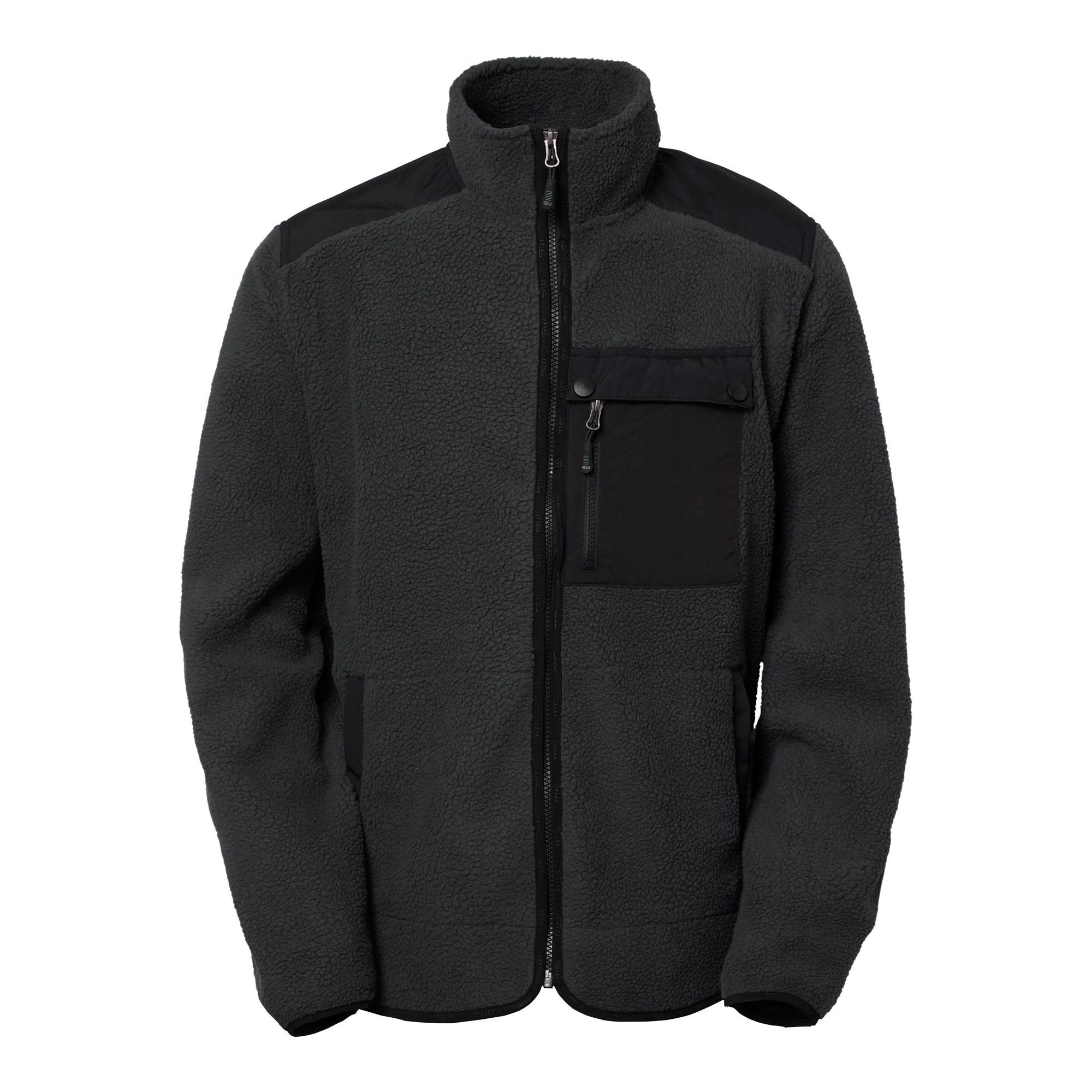 South West Paul fleece ms Fleecejakke mørkegrå 3XL