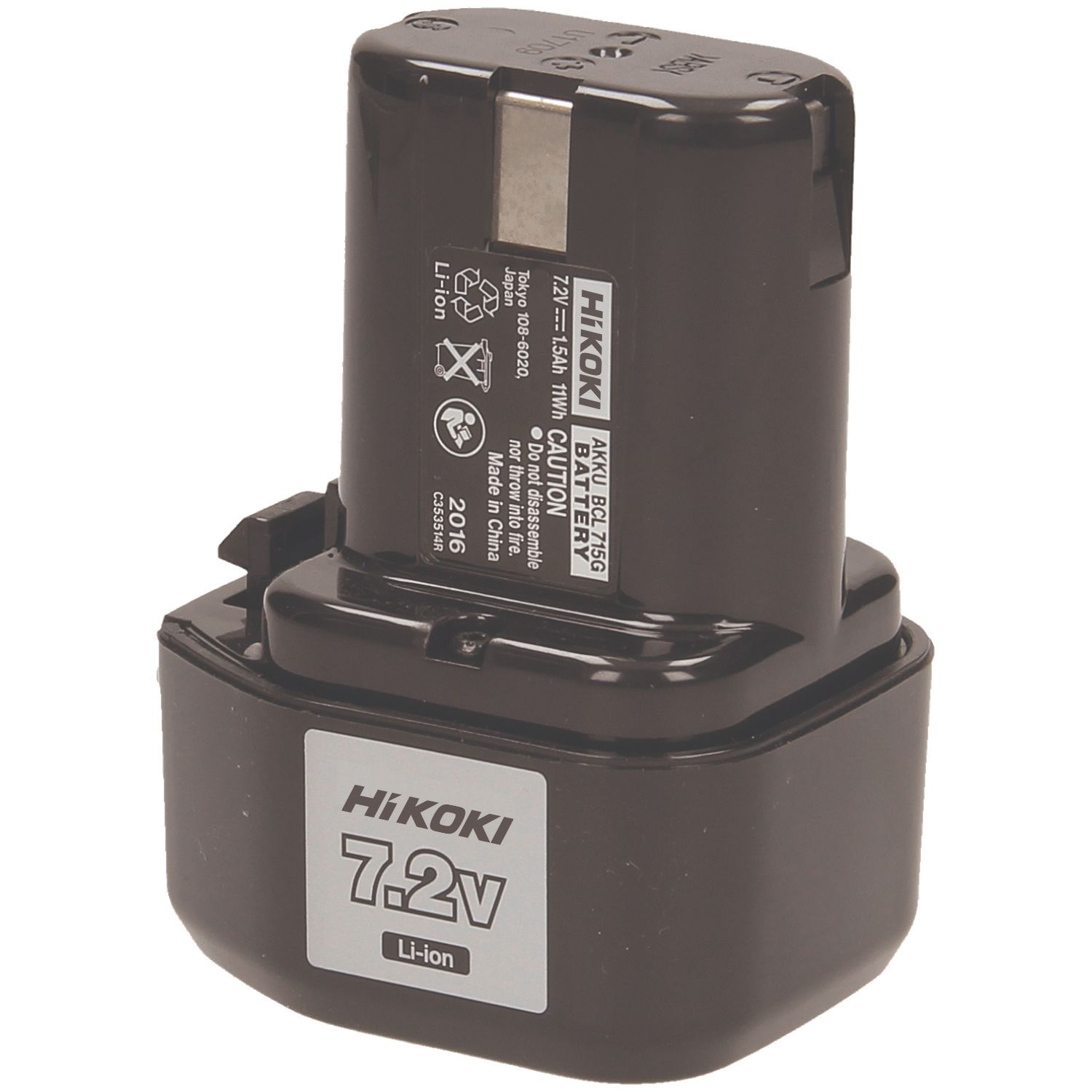 HiKOKI BCL715G Batteri 7,2 V, 1,5 Ah