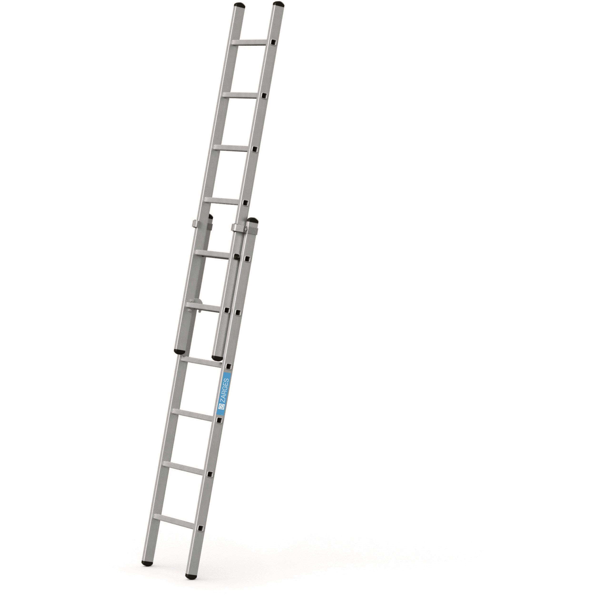 Zarges Everest 2E Forlengelsesstige 2-delt 2x6 stigepinner, lengde 2,95 m