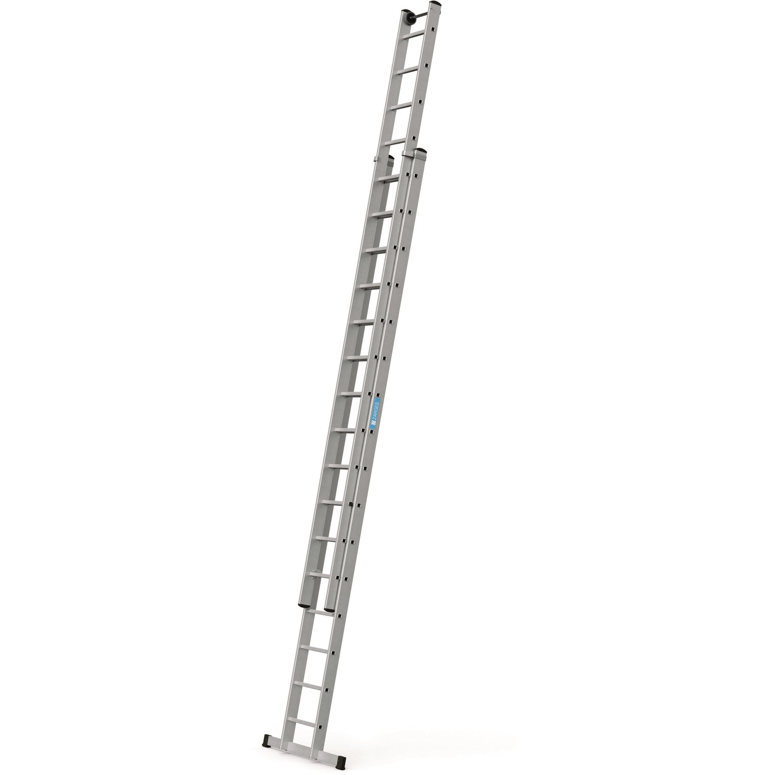 Zarges Everest 2E Forlengelsesstige 2-delt 2x16 stigepinner, lengde 8,33 m