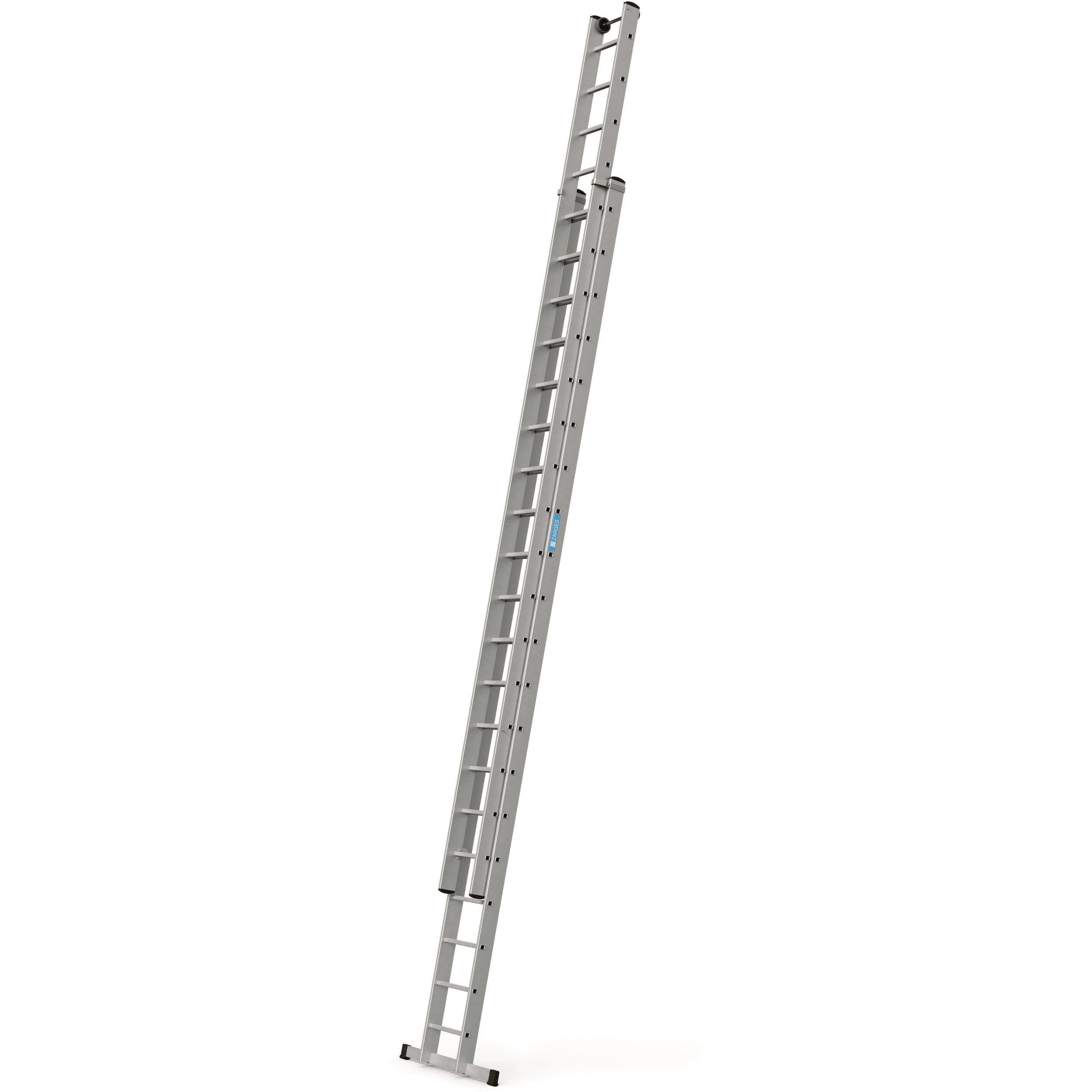 Zarges Everest 2E Forlengelsesstige 2-delt 2x20 stigepinner, lengde 10,25 m