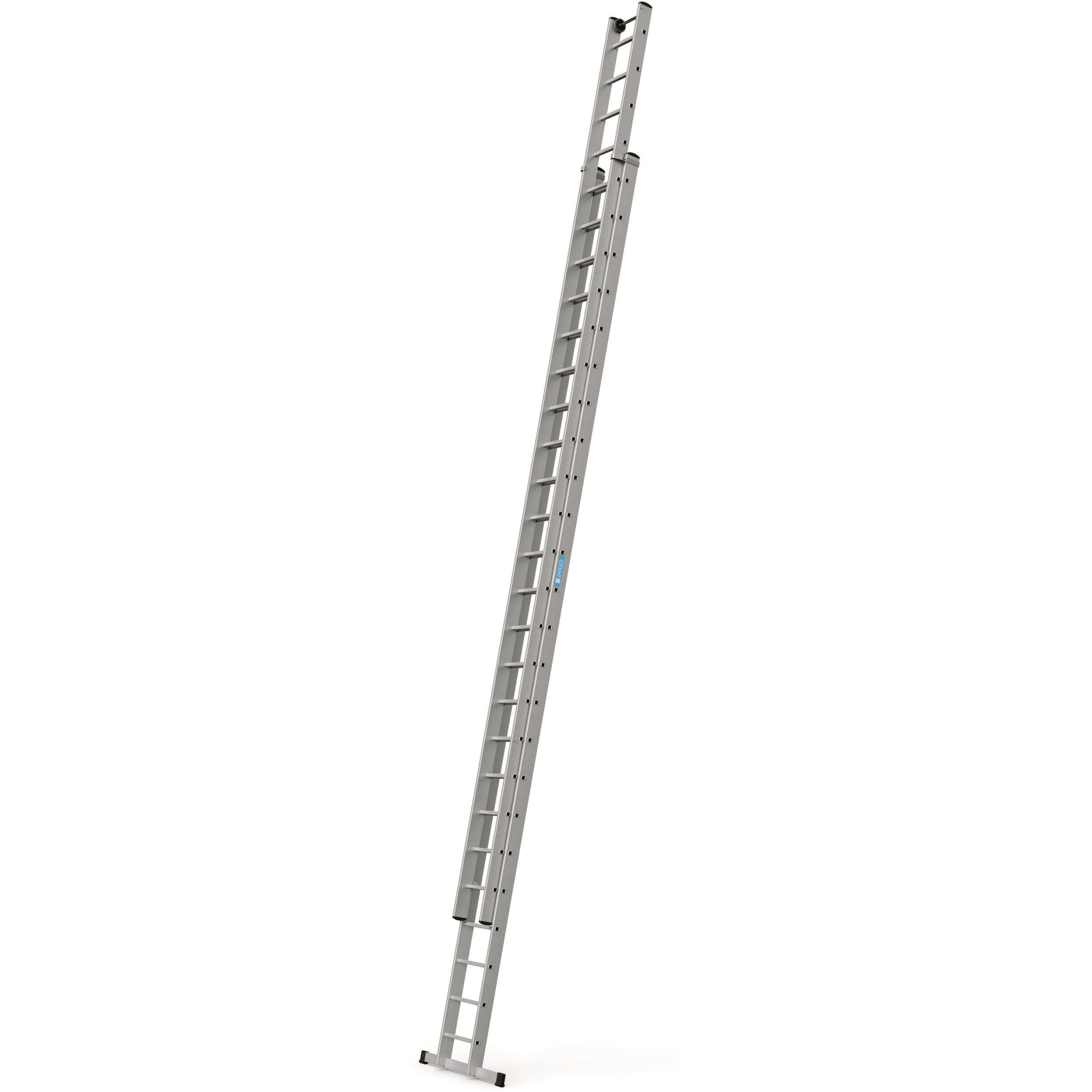 Zarges Everest 2E Forlengelsesstige 2-delt 2x24 stigepinner, lengde 12,75 m