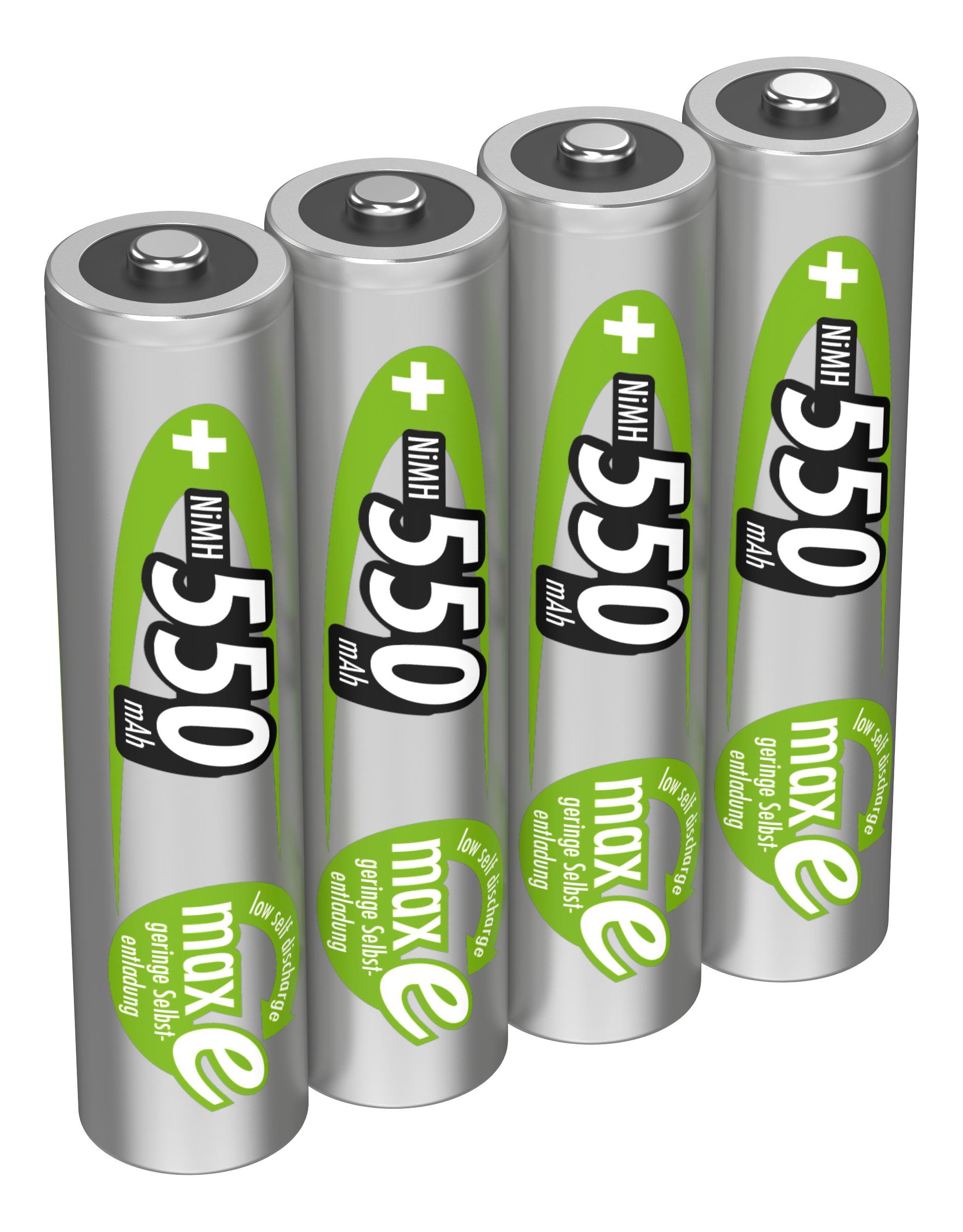 Ansmann 5030772 Batteri laddningsbart, Micro AAA, NiMH, 4-pack