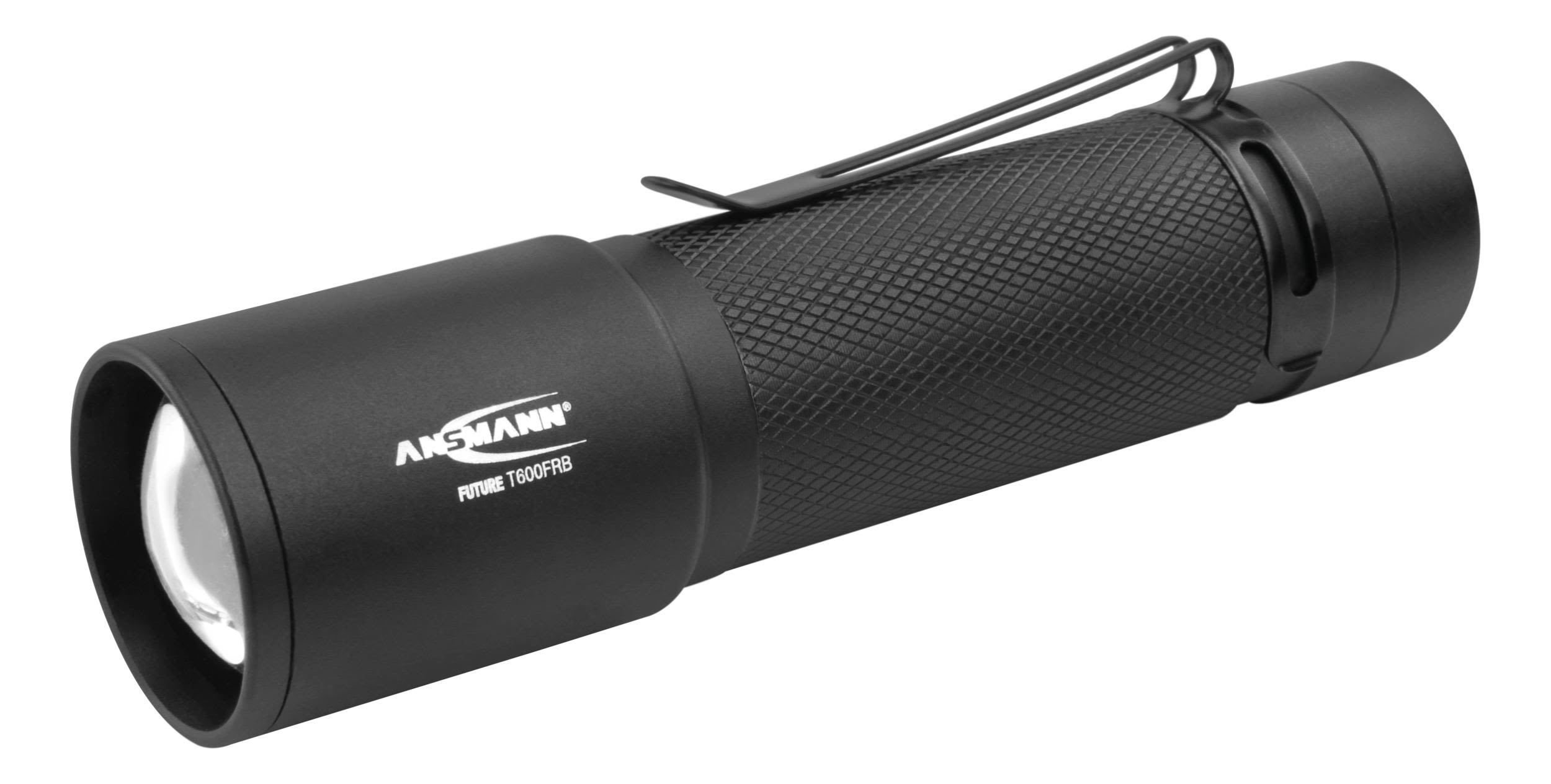 Ansmann T600FRB Ficklampa med batterier, laddningsbar