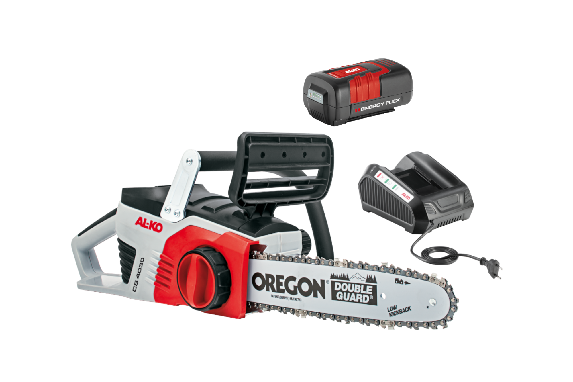 AL-KO CS 4030 Motorsag med batteri og lader