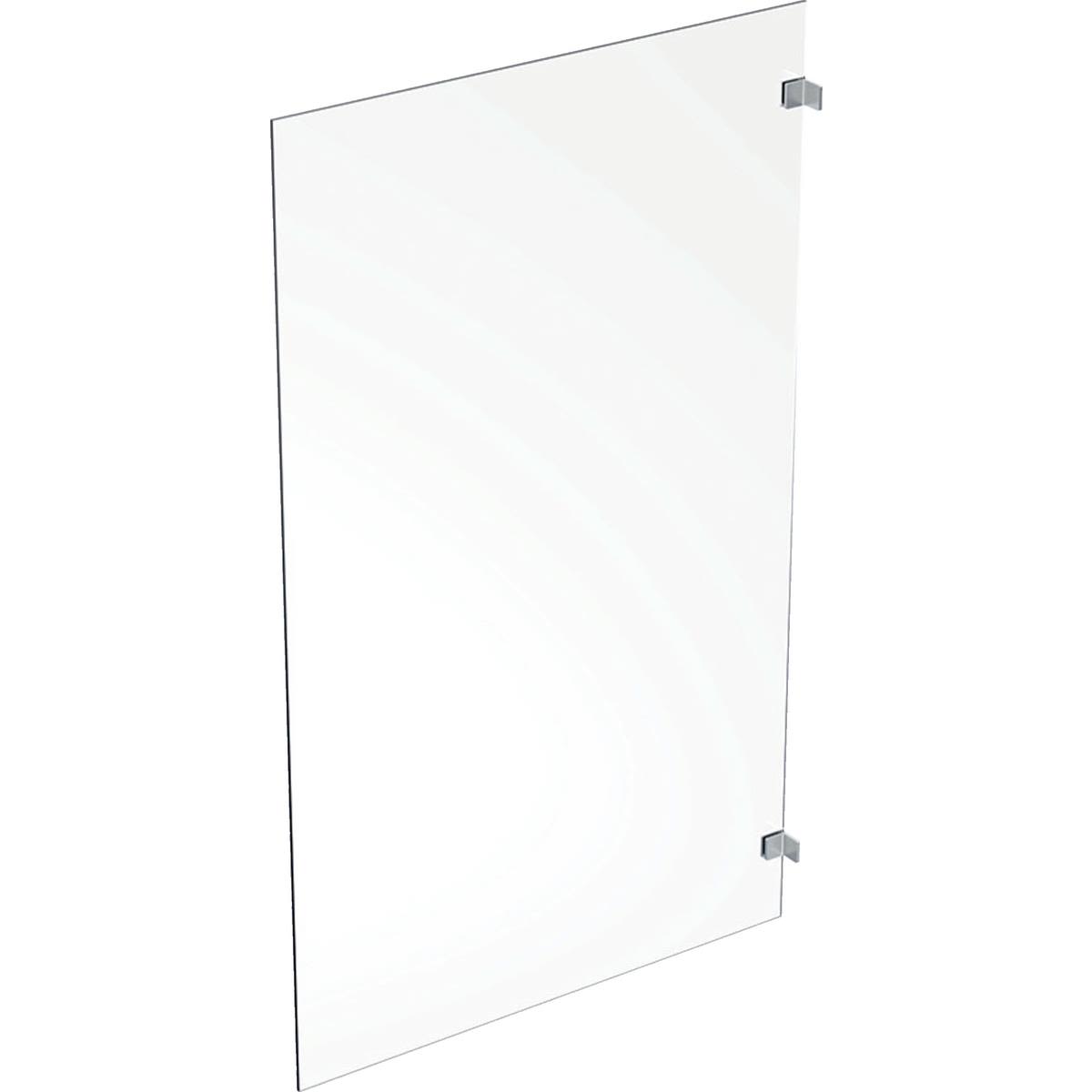 Contura Showerama Art Duschvägg silver/klarglas, 2 m 800 x 2000 mm