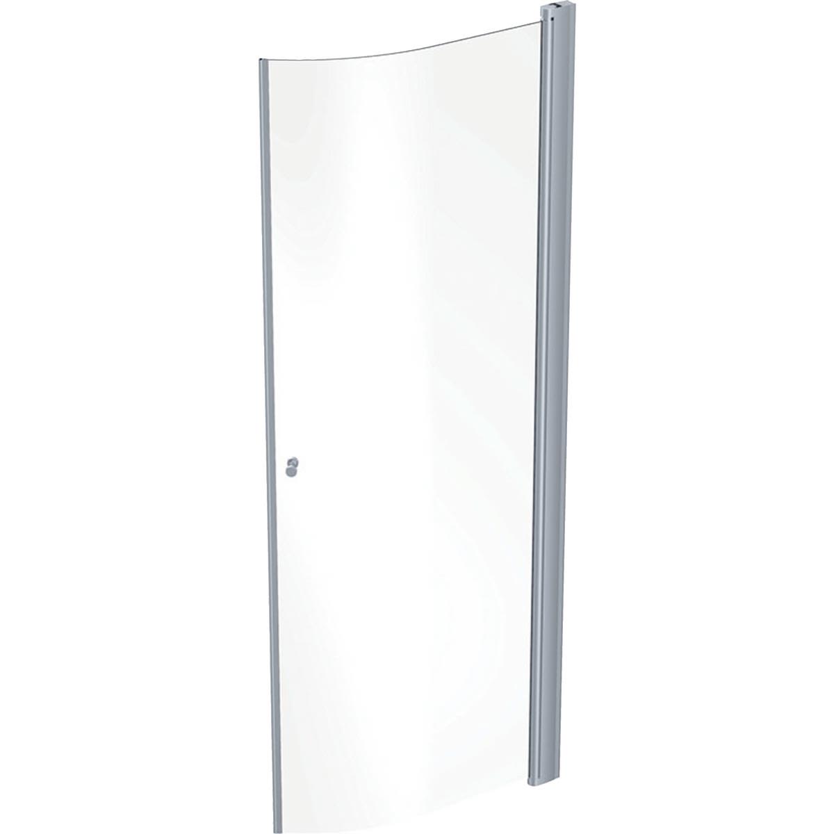 Contura Showerama 10-41 Duschdörr bockad, silver/klarglas 53,3 cm