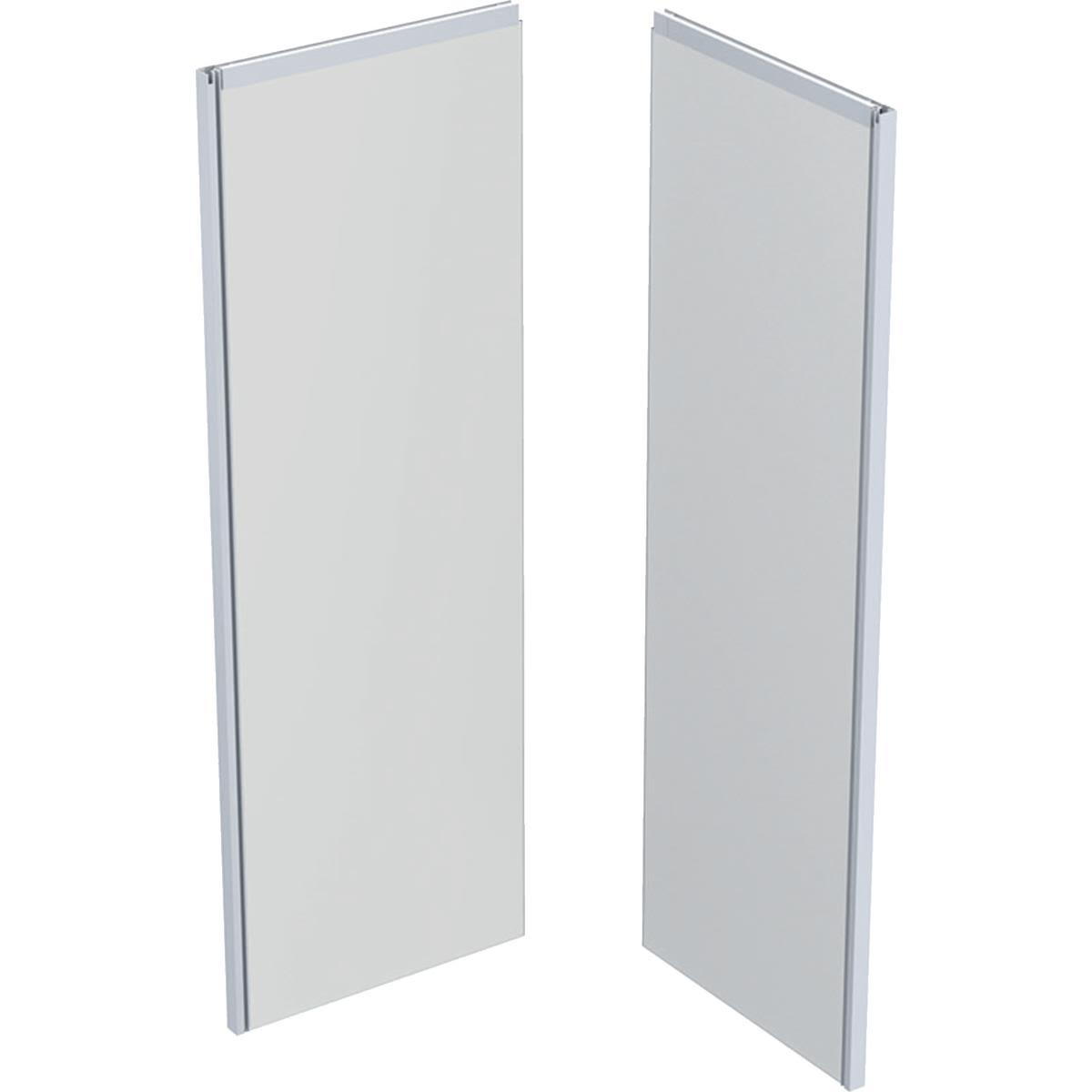 Contura Showerama 10-5 Duschvägg 80 x 90 x 200 cm Vit, frostglas