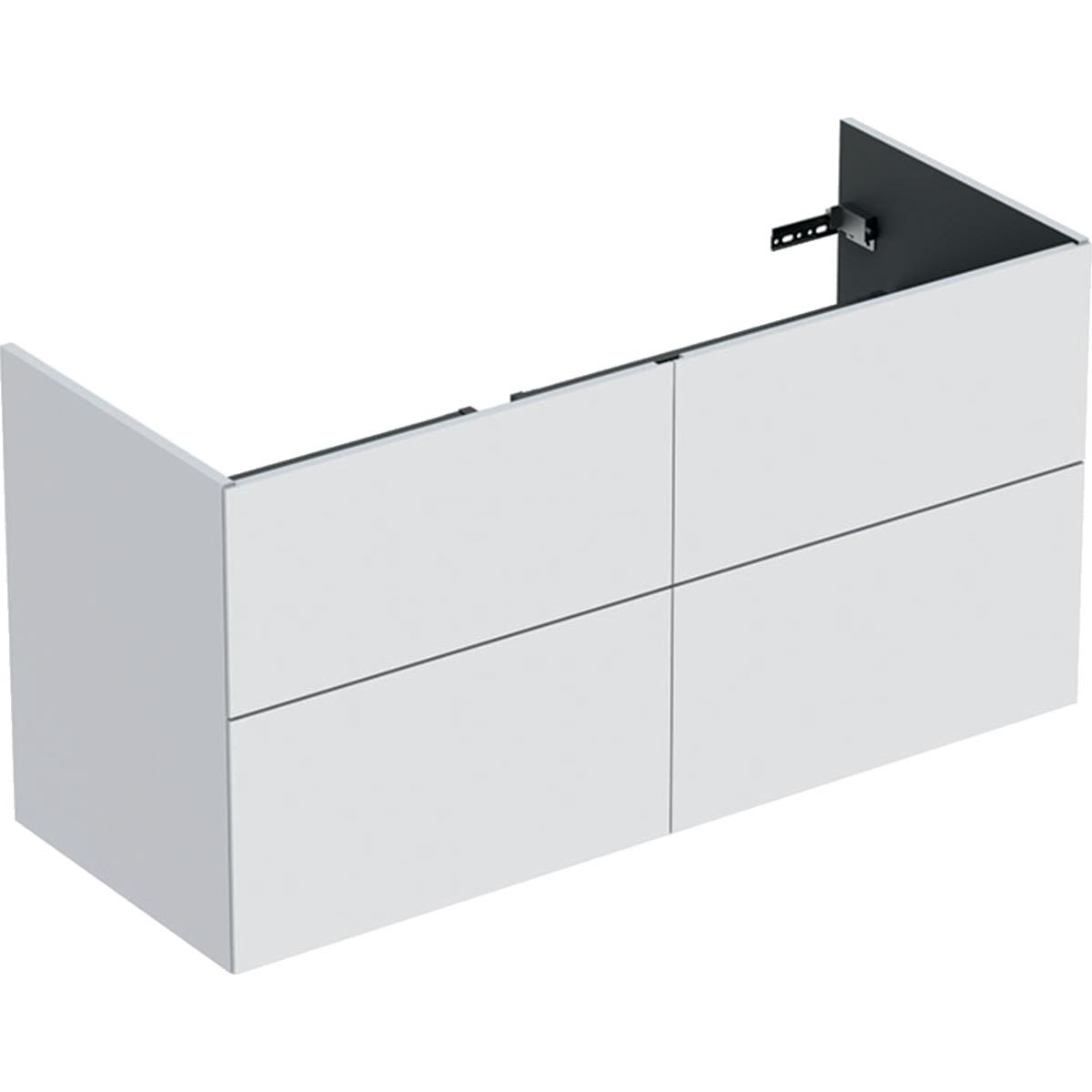 Ifö Elegant Underskåp 120 x 60 x 46,6 cm, 4 lådor Vit, matt