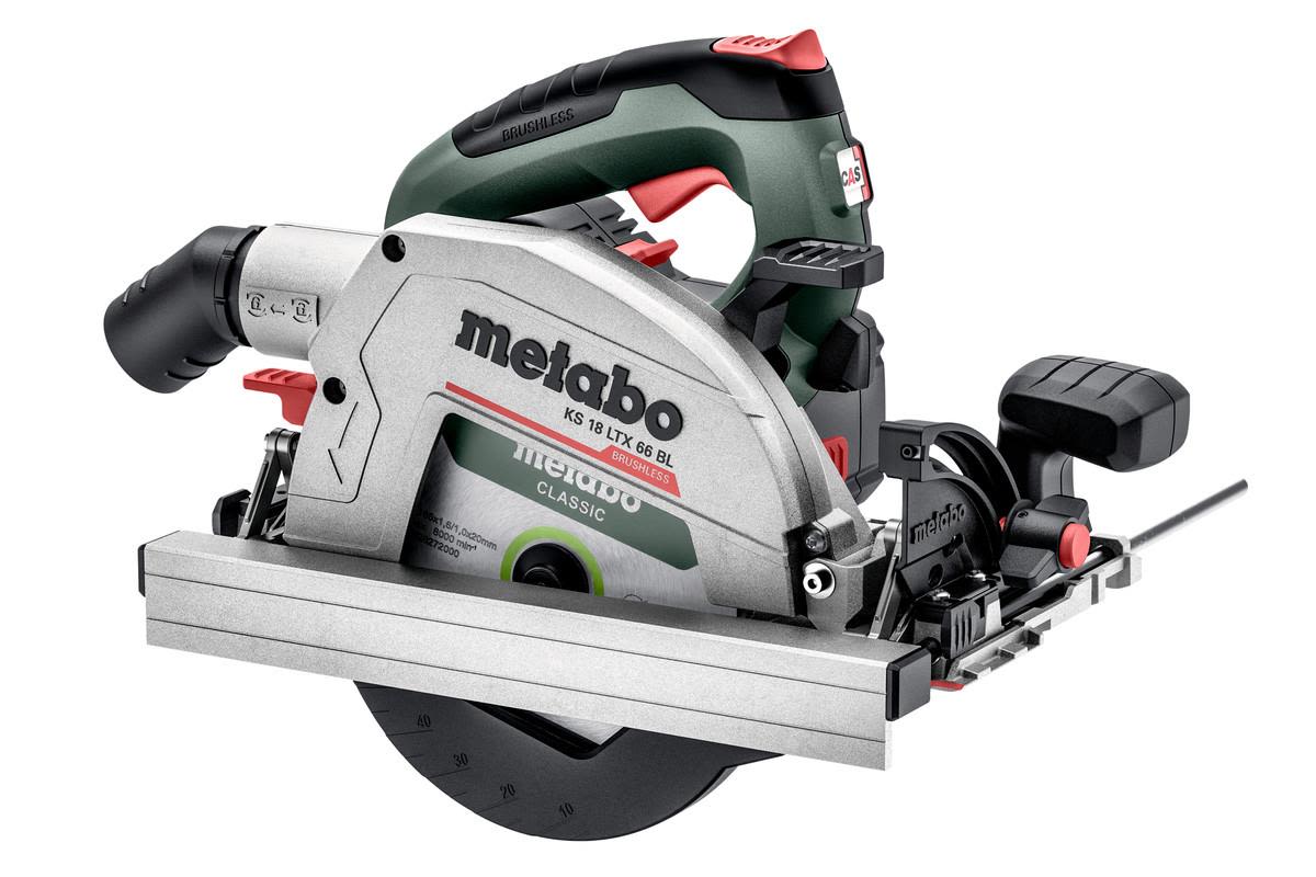 Metabo KS 18 LTX 66 BL 611866850 Sirkelsag uten batteri og lader