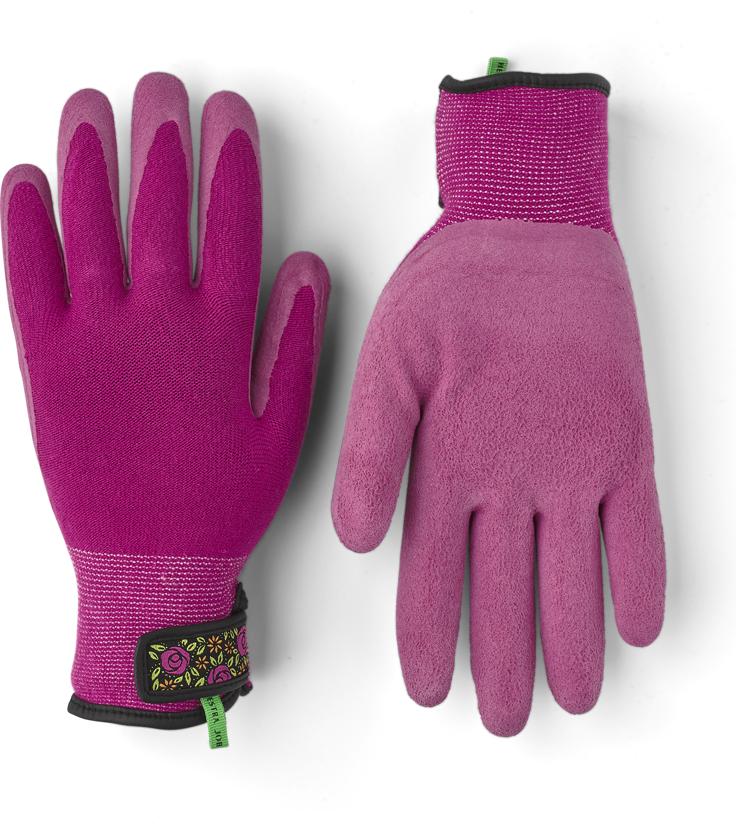 Hestra Pro Garden Bamboo Trädgårdshandske Cerise Cerise