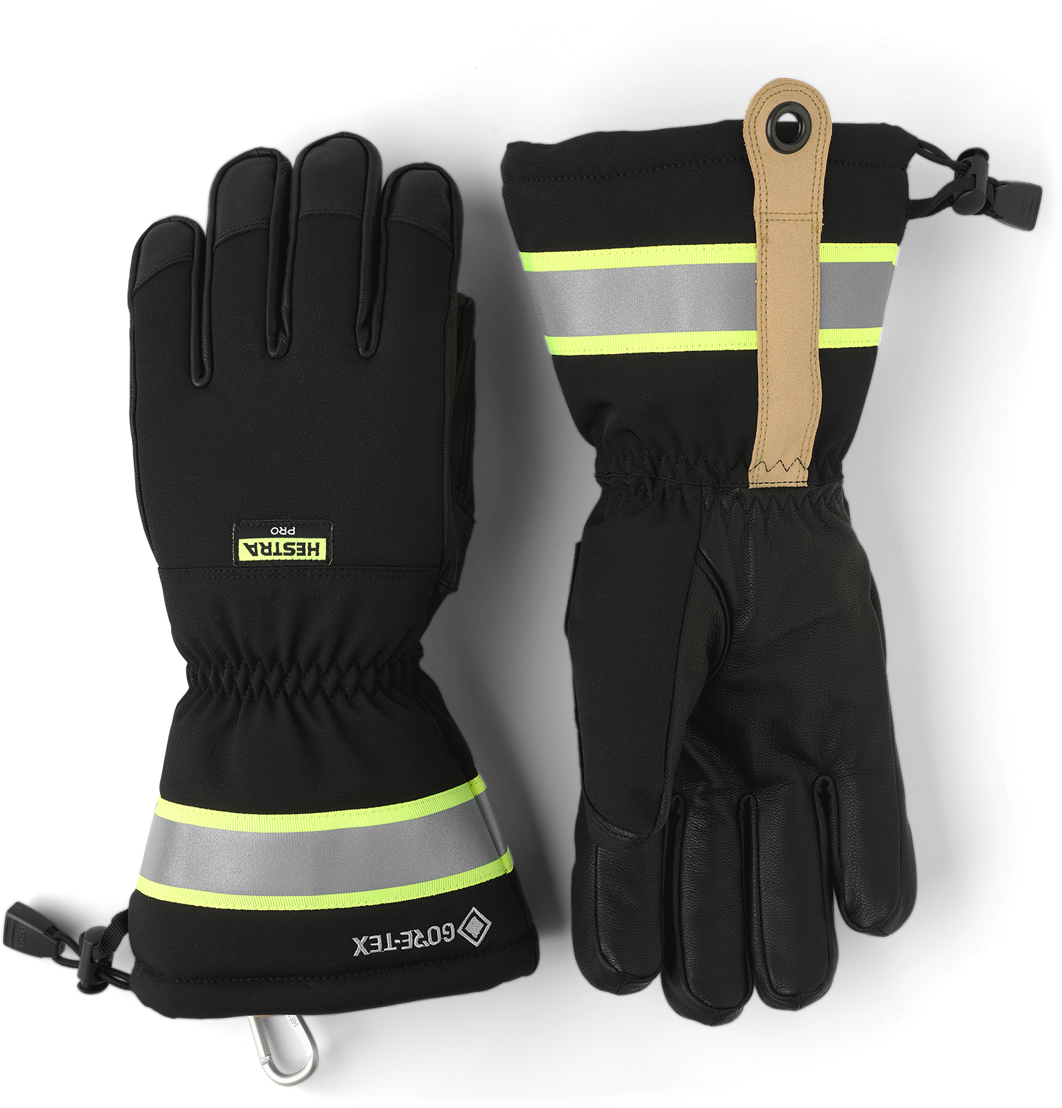 Hestra Pro GORE-TEX Pro Arbetshandske snölås, reflex 9
