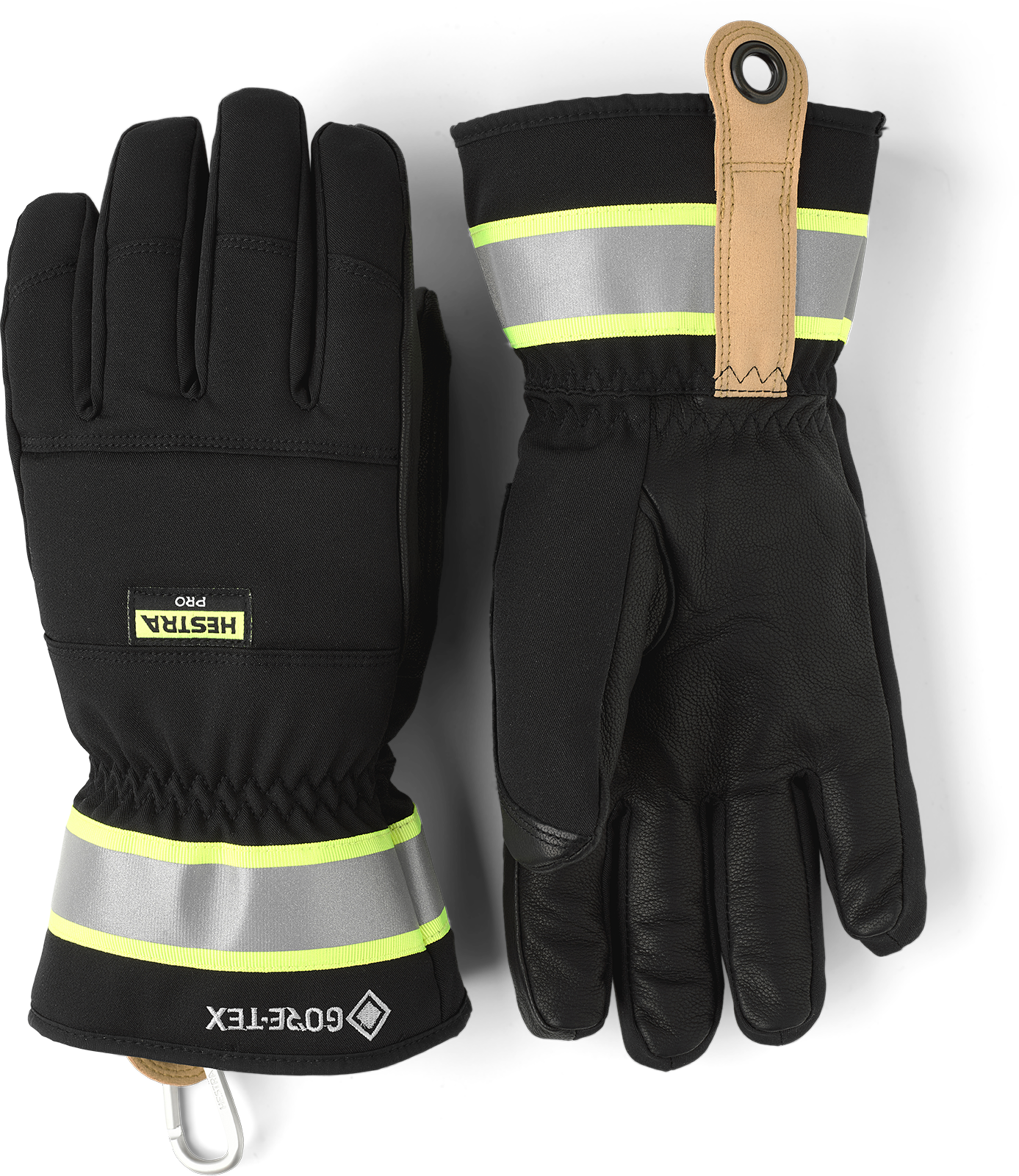 Hestra Pro 74640-12 Gore-Tex Bas 5-f Vinterhandske vattentäta med Gore-Tex, svart 12