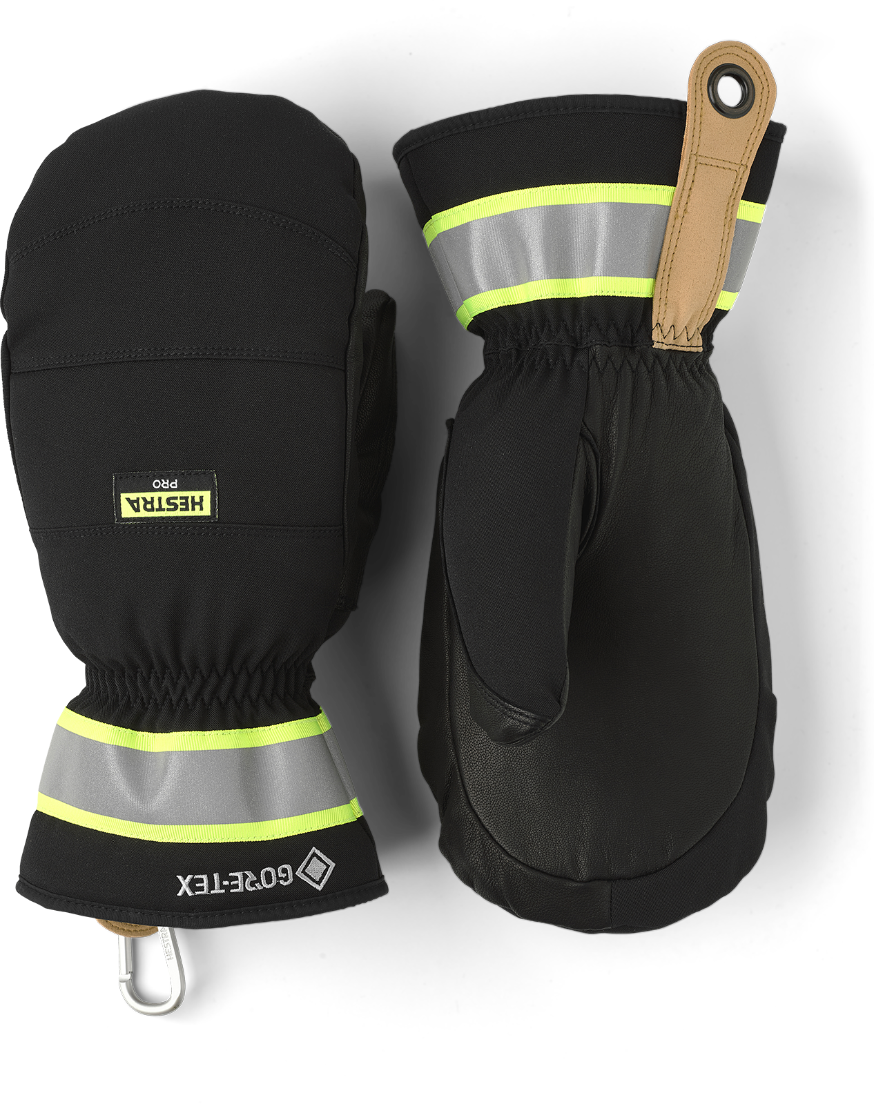 Hestra Pro GORE-TEX Bas Arbetshandske svart, fodrad, GORE-TEX 10