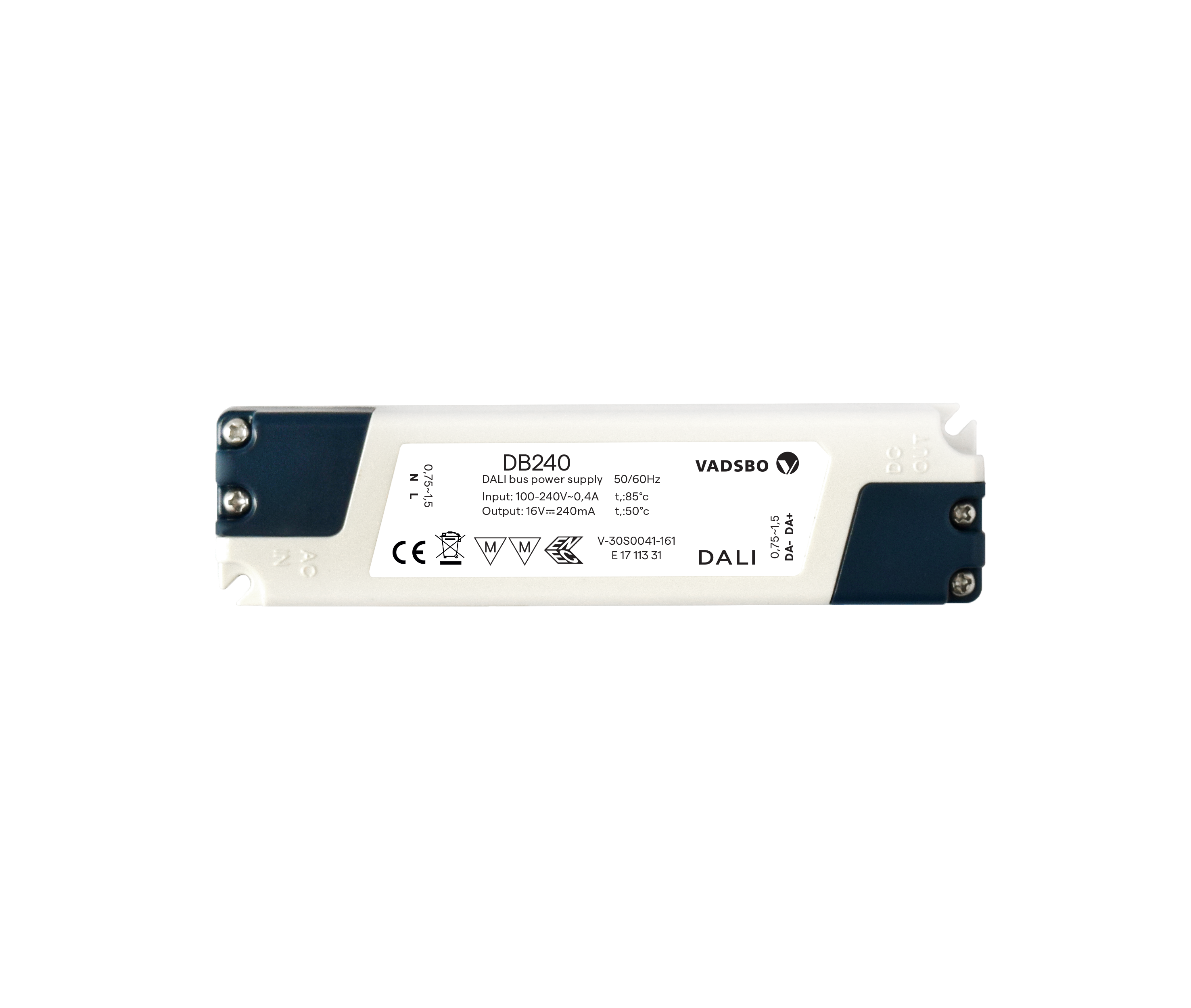 Vadsbo DB240 Dali-buss 240MA, 230VAC/16VDC