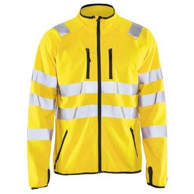 Blåkläder 490625123300XL Softshelltakki huomiokeltainen, huomiotakki Koko XL
