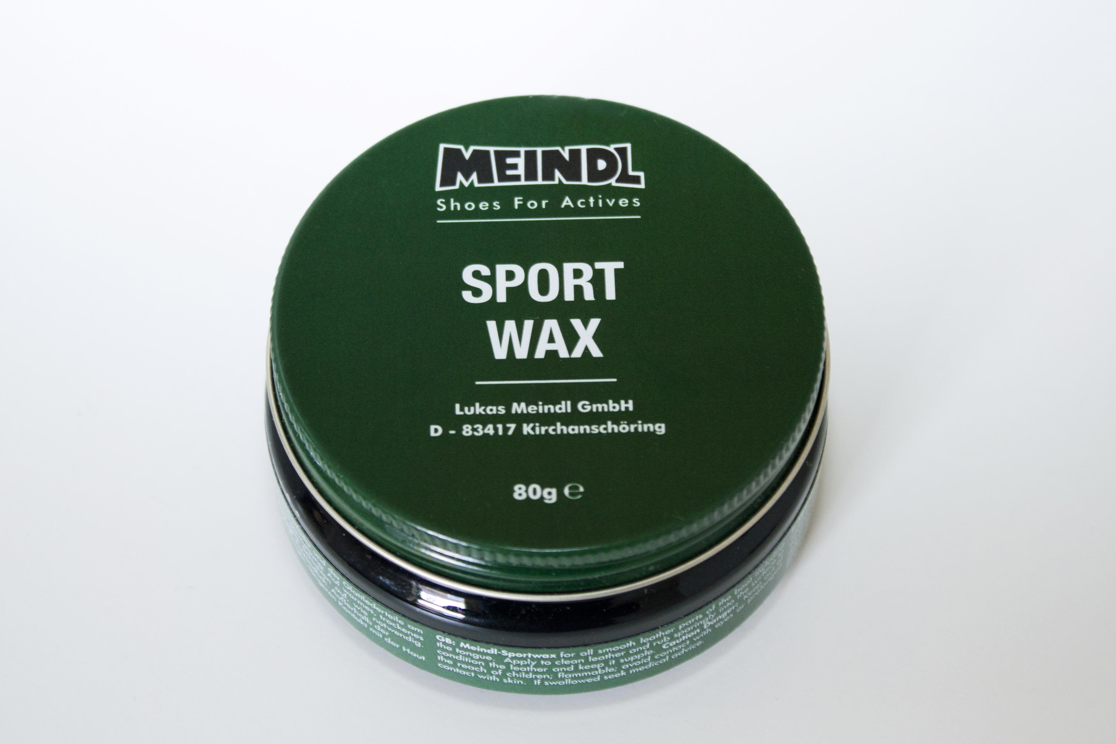 Meindl Meindl Sportwax Skovax 1 burk 80g, svart