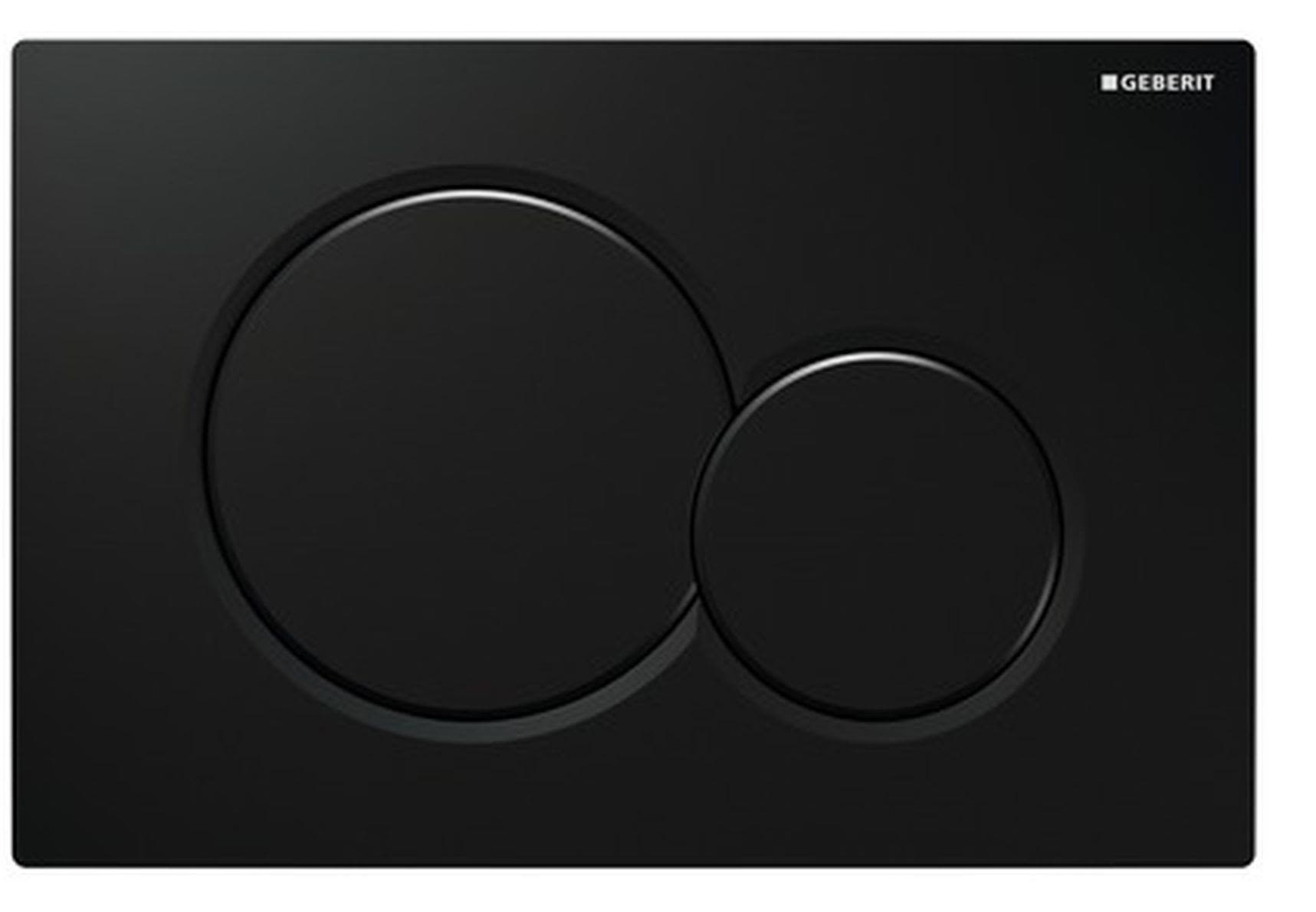 Geberit Sigma01 Spolplatta Djupsvart