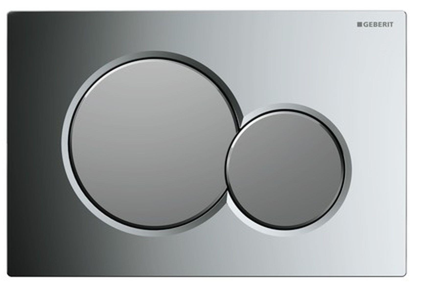 Geberit Sigma01 Spolplatta Krom
