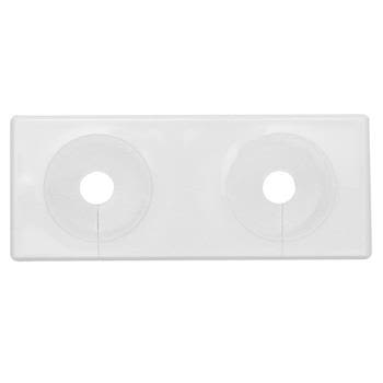 Faluplast 51460 Vulkbricka delbar, 12-22 mm Dubbel, vit