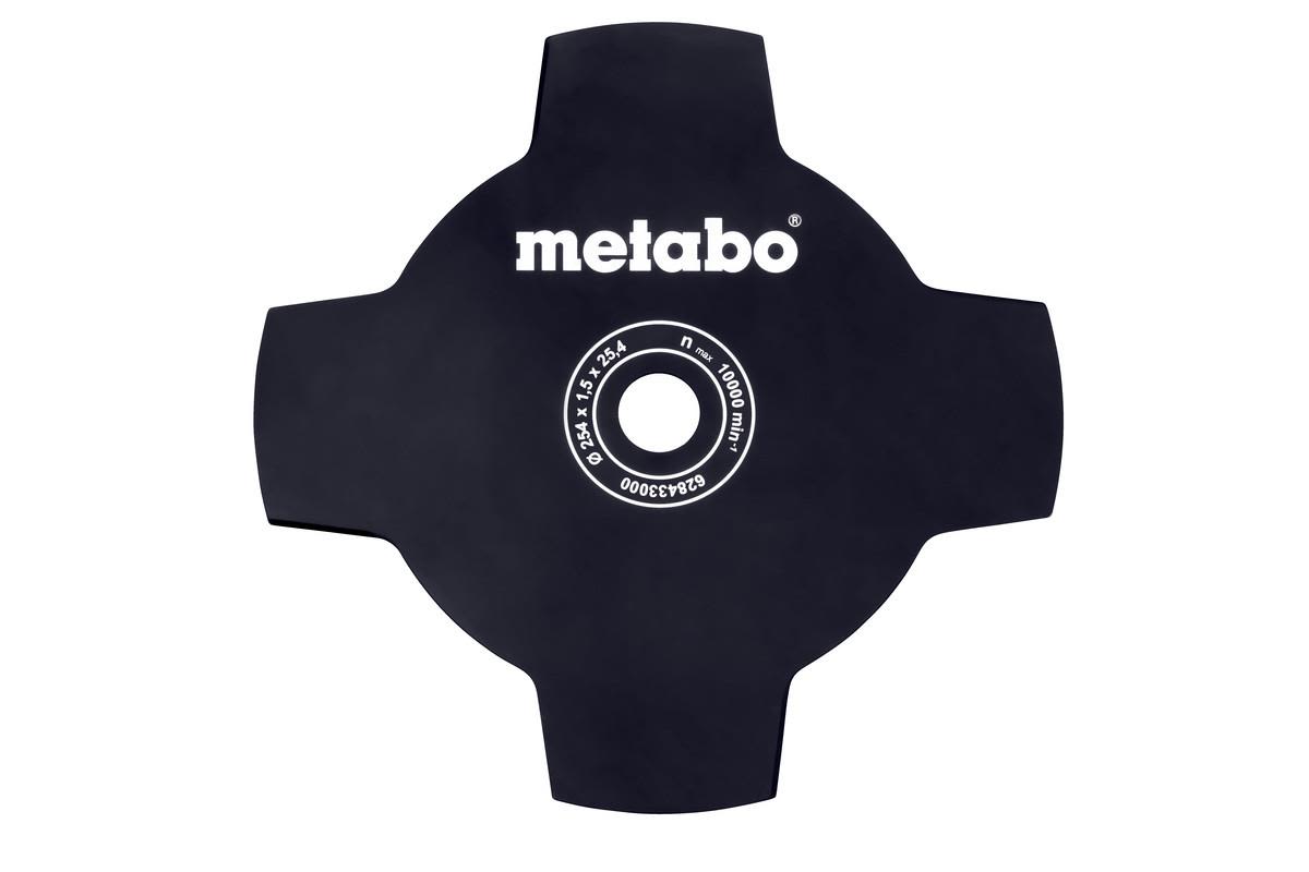 Metabo 628433000 Græsklinge 254 x 1,5 x 25,4 mm