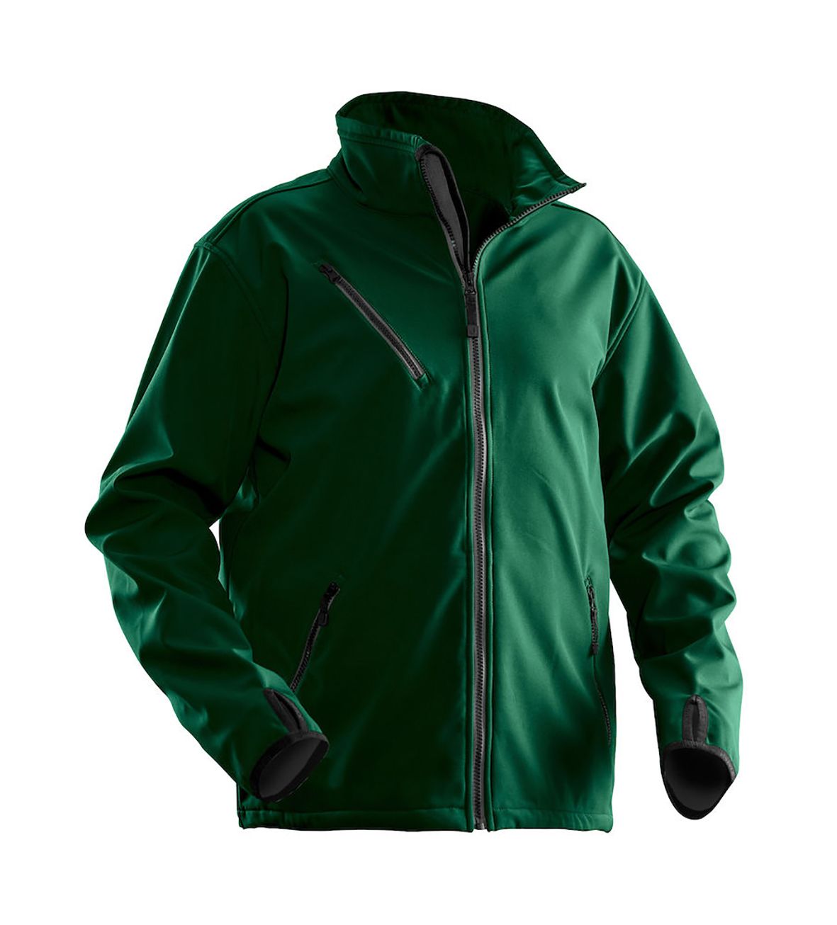 Jobman 1201 Softshelljacka grön 4XL