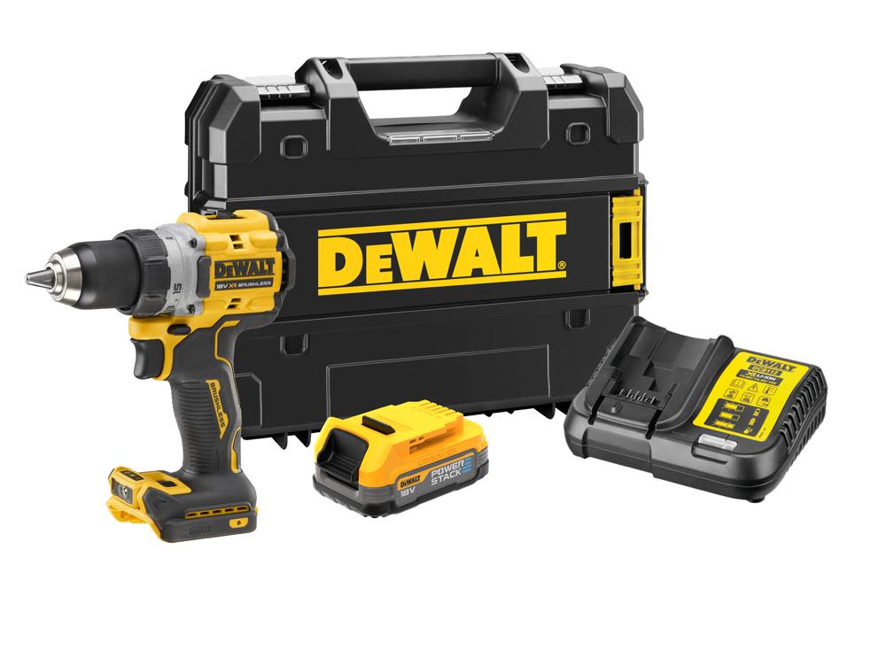 Dewalt DCD800E1T-QW Skrutrekker med batteri og lader
