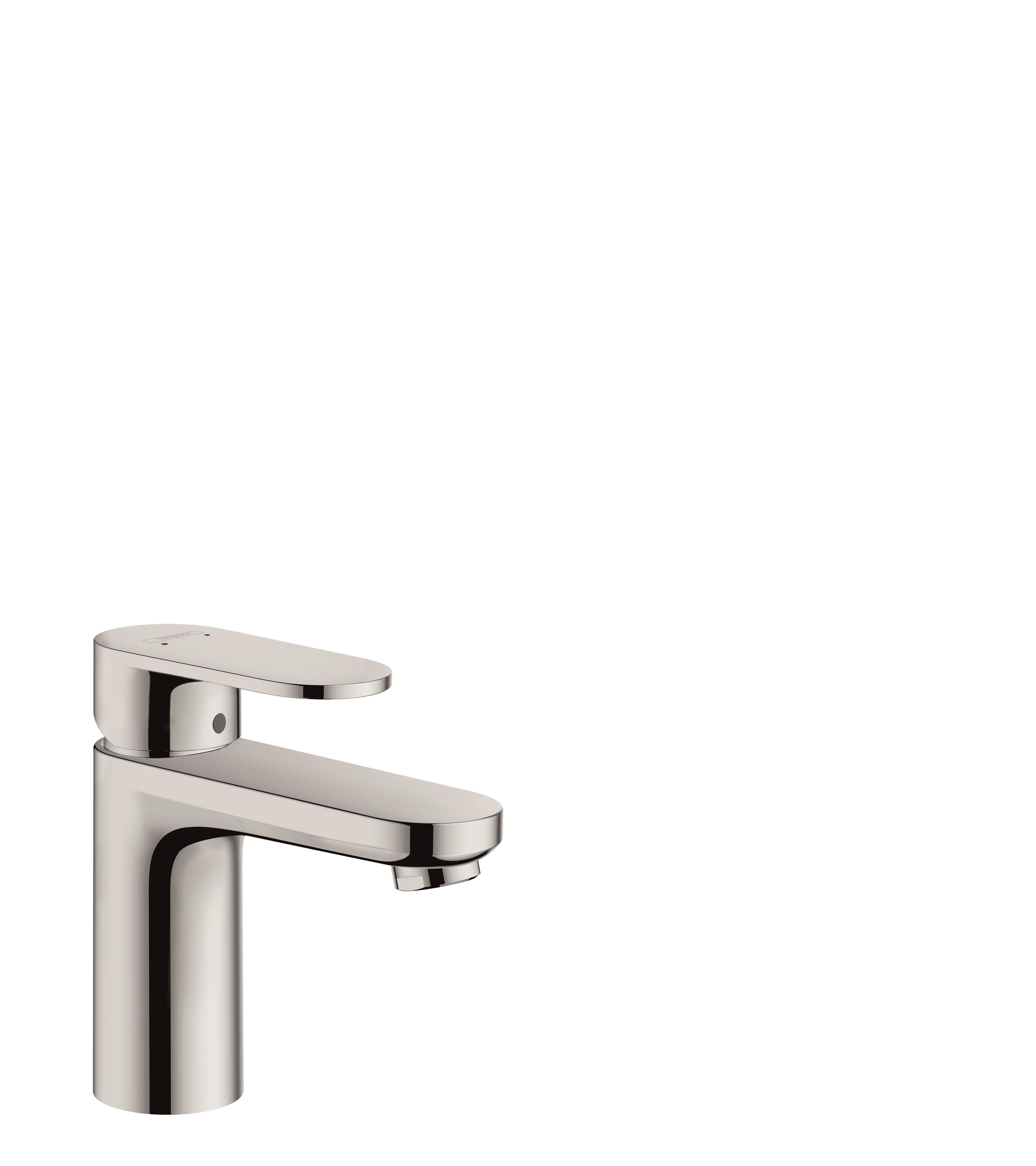 Hansgrohe Vernis Blend 100 71580000 Servantbatteri uten løfteventil, 1-greps, forkrommet
