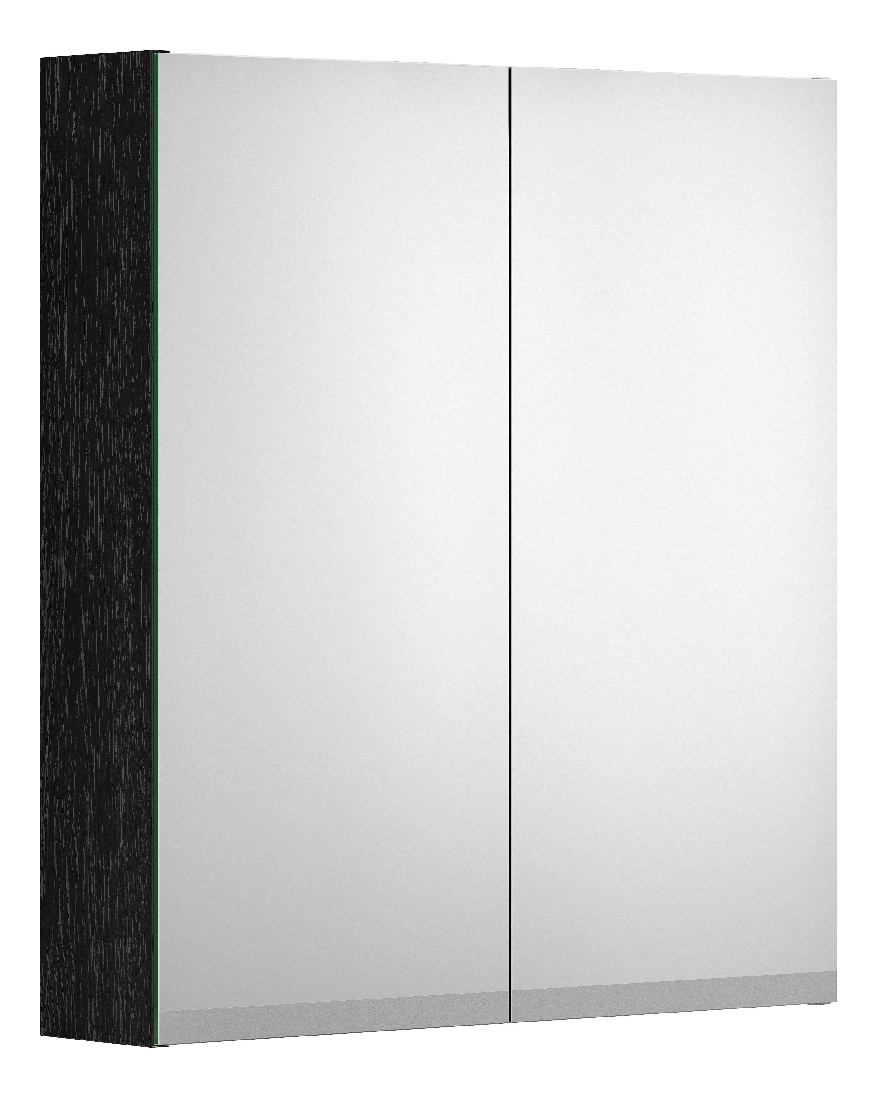 Gustavsberg Artic Spegelskåp svart, 60 cm