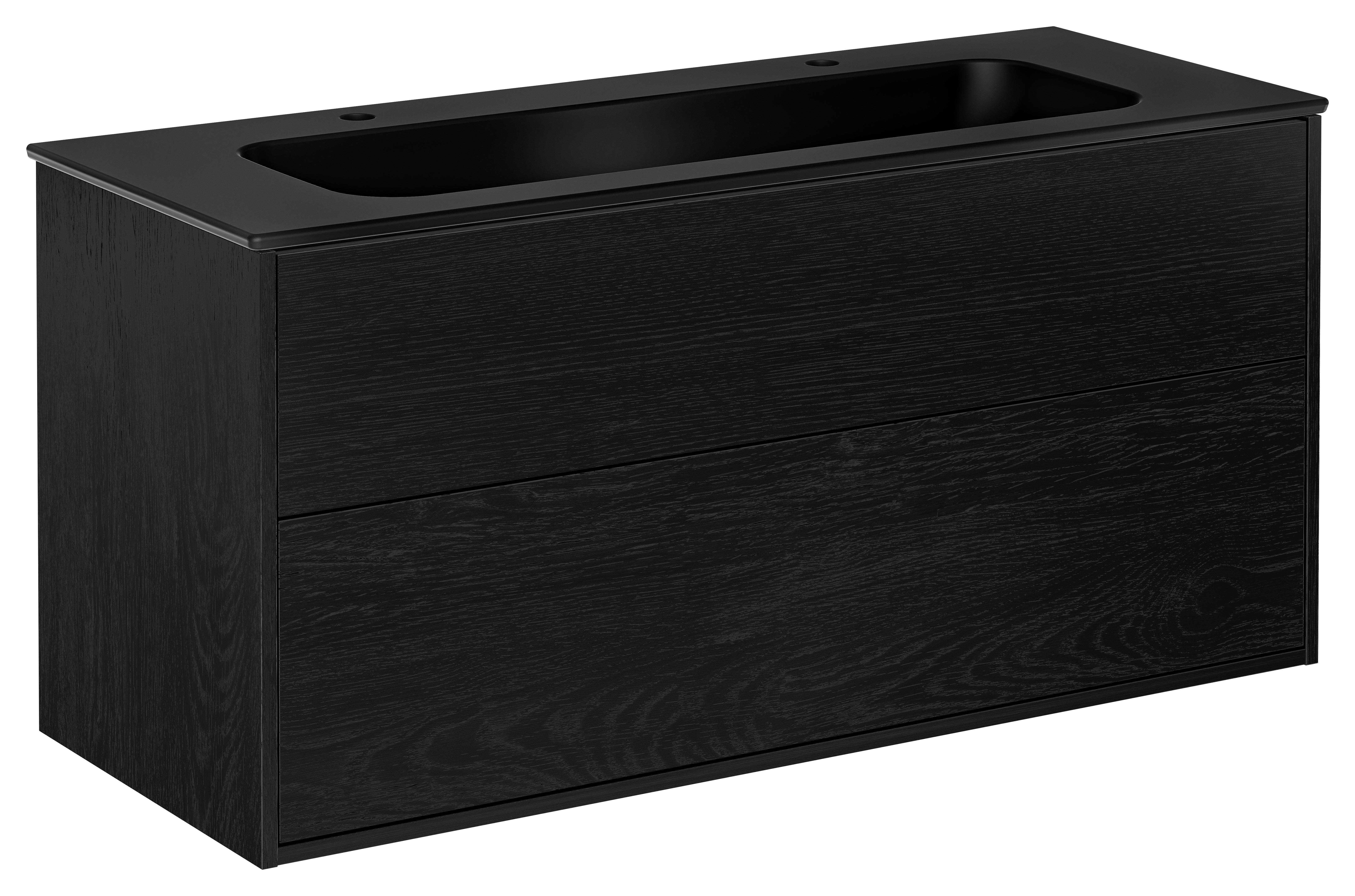 Gustavsberg Artic Kommod 120 cm, med tvättställ, 2 st bl.hål