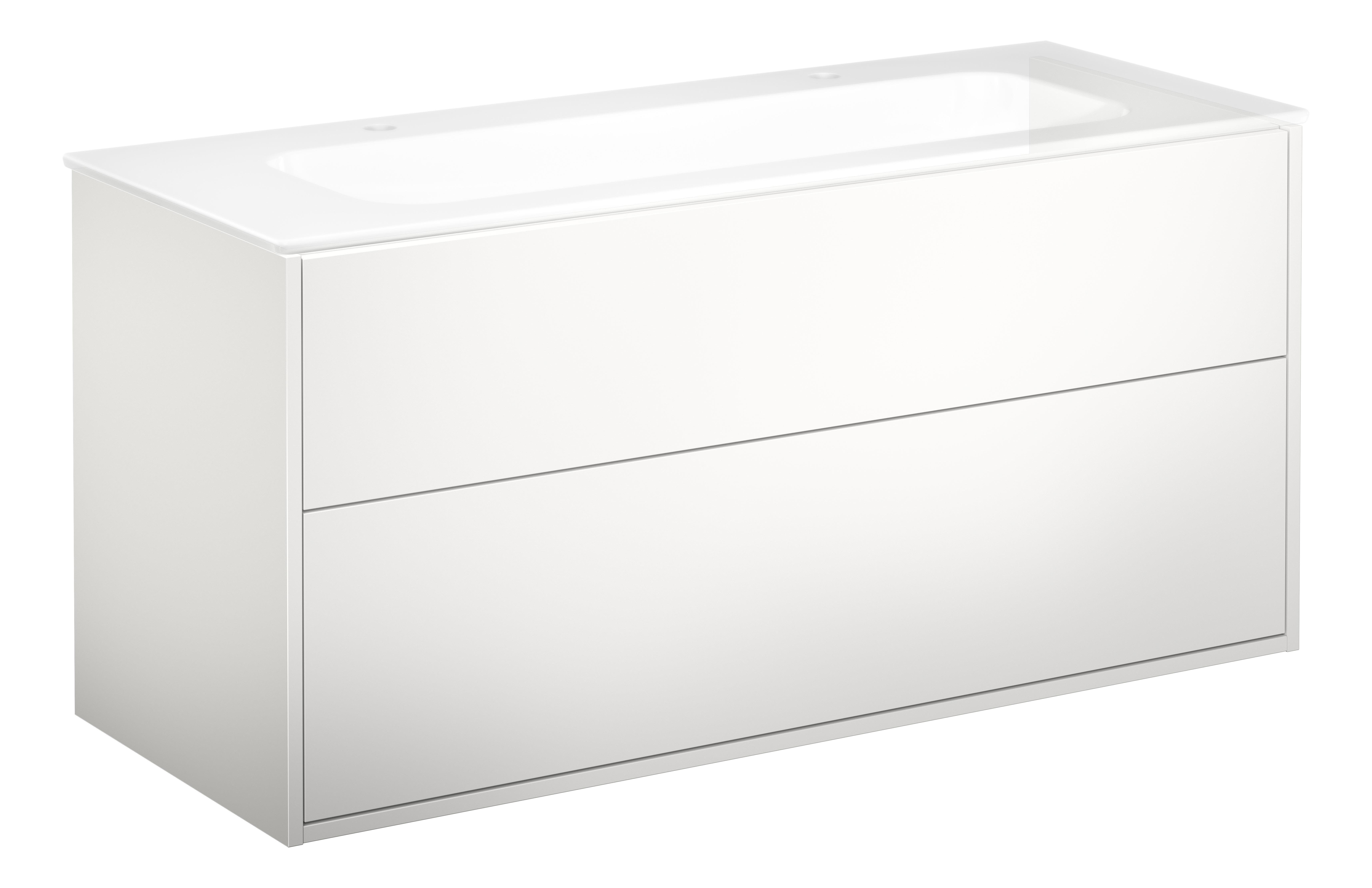 Gustavsberg Artic Kommod vit, 120 cm, utan tvättställ