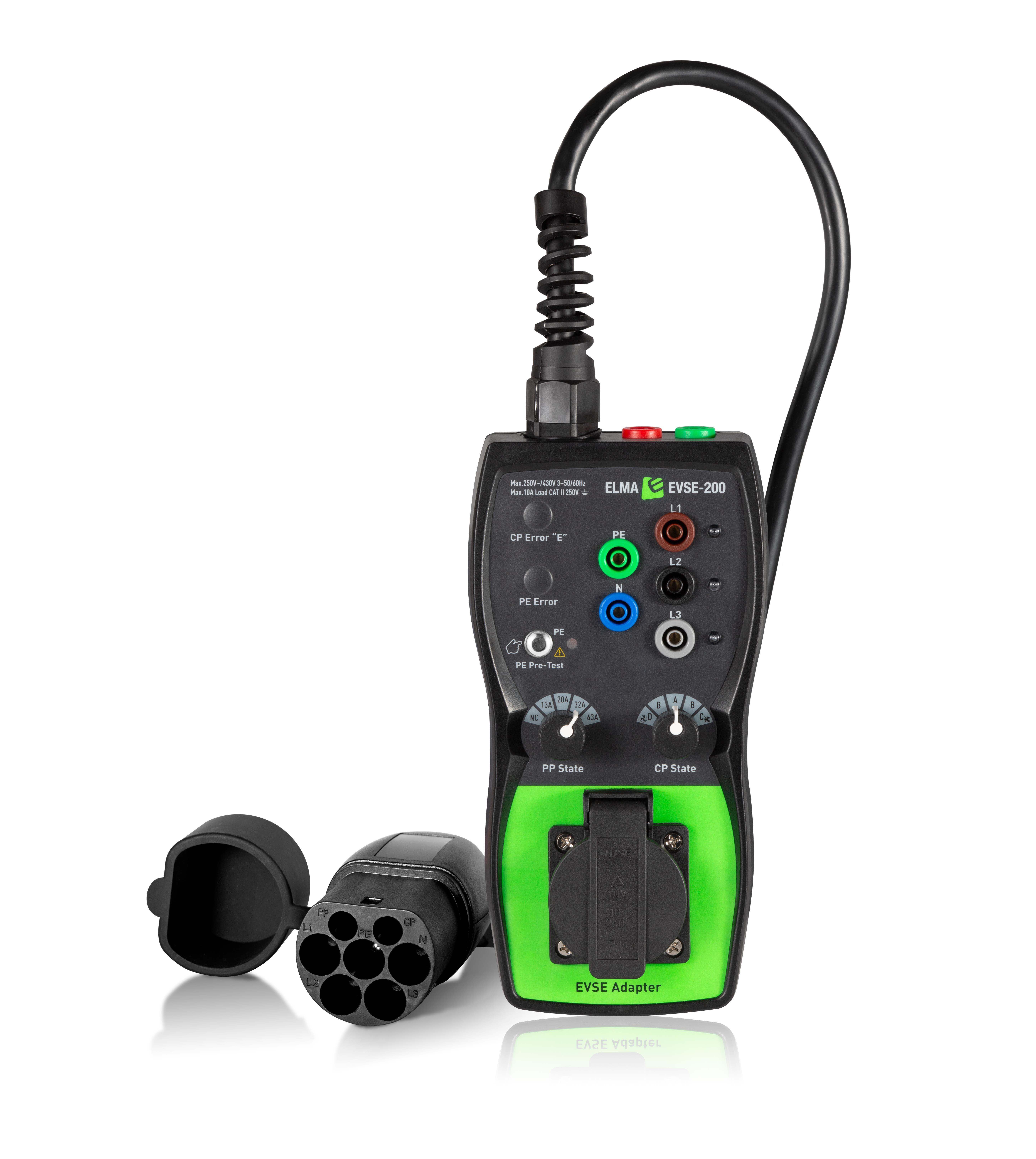 Elma Instruments EVSE-200 Type 2 Adapter