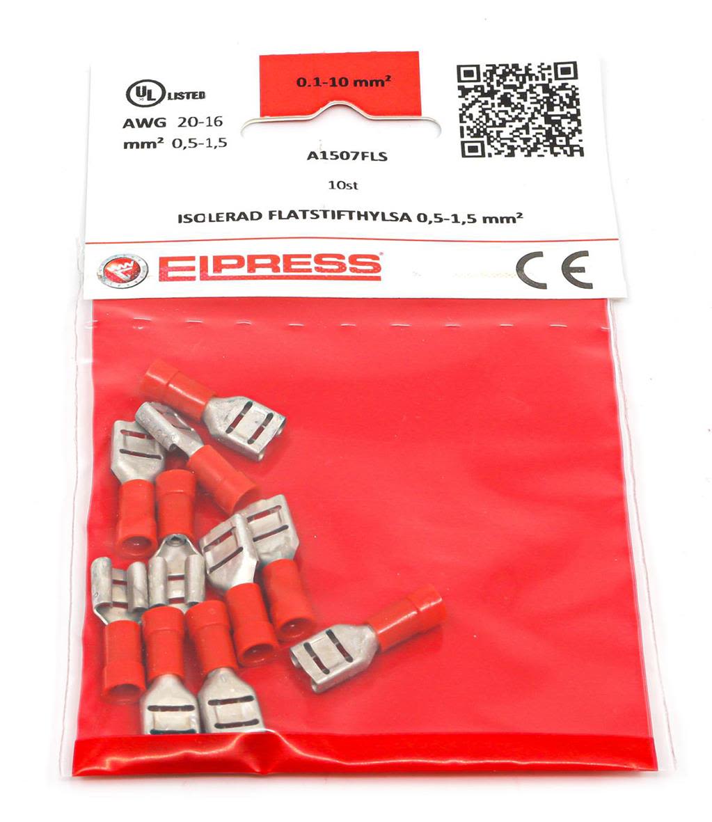 Elpress A1507FLS-CP Flatstifthylsa AWG: 16-20