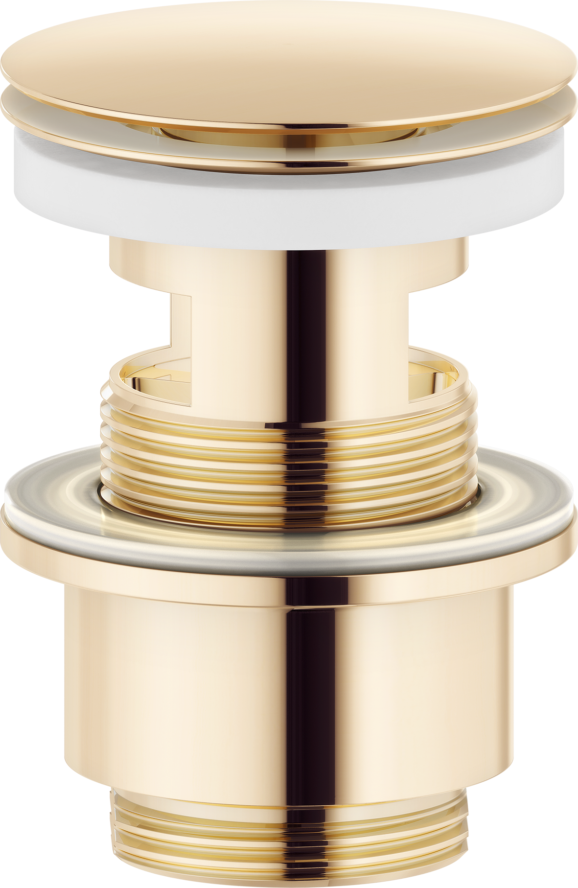 FM Mattsson S600142.60 Bottenventil polerad mässing