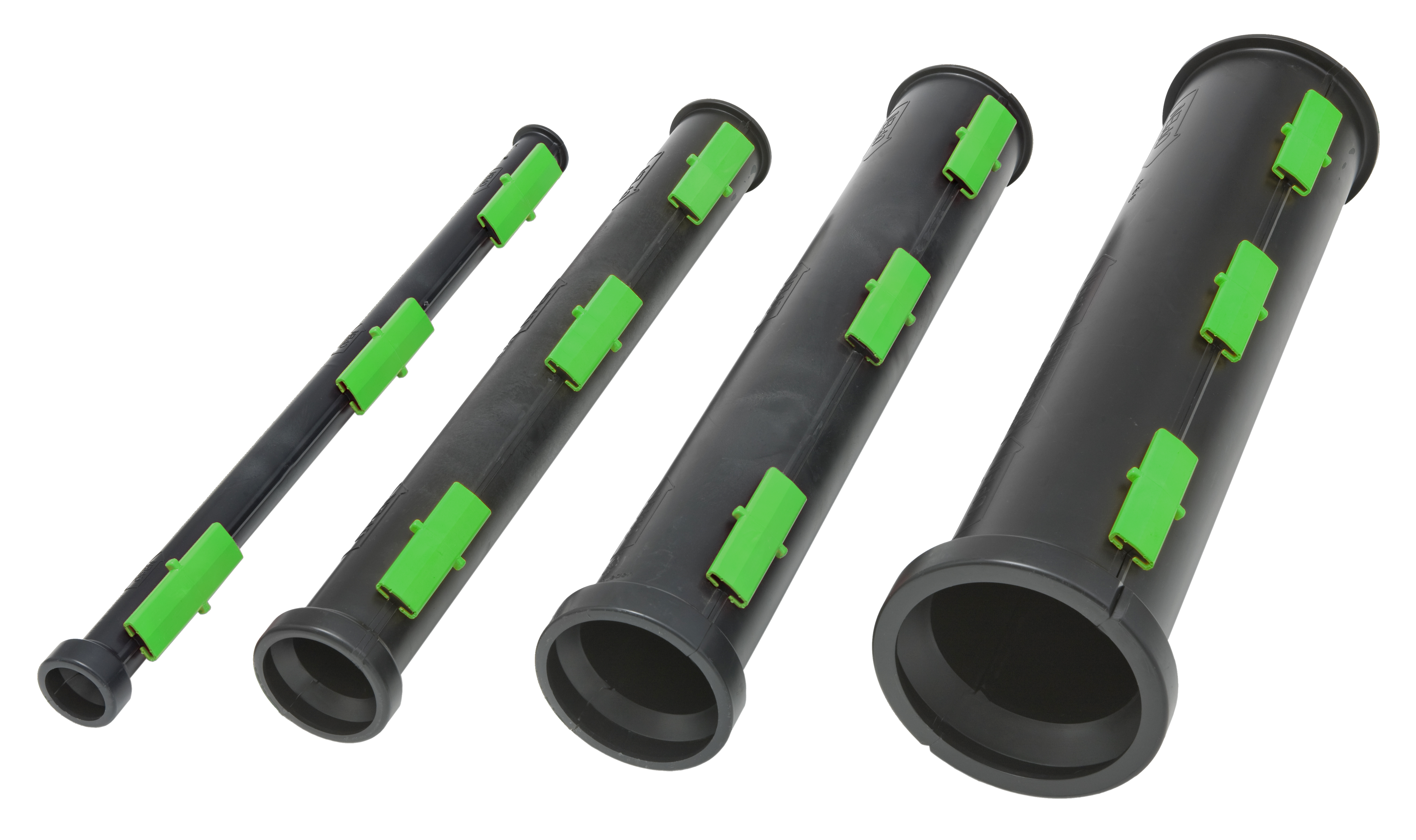 Greenpipe Snipp&Snapp Hardlock Kabelrör 1 m, 112 st