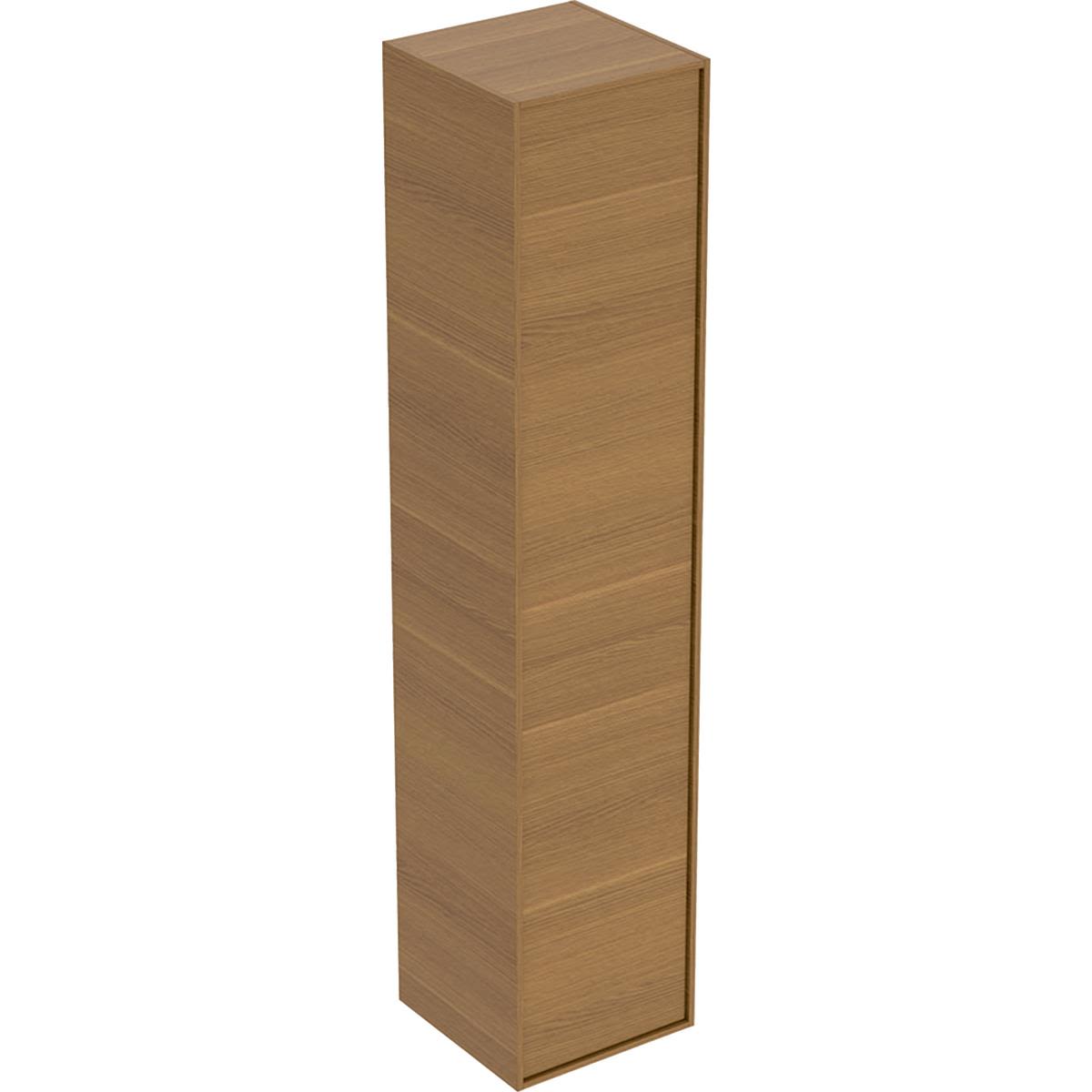 Ifö Sense Art Högskåp 1 dörr, invändig spegel, ek