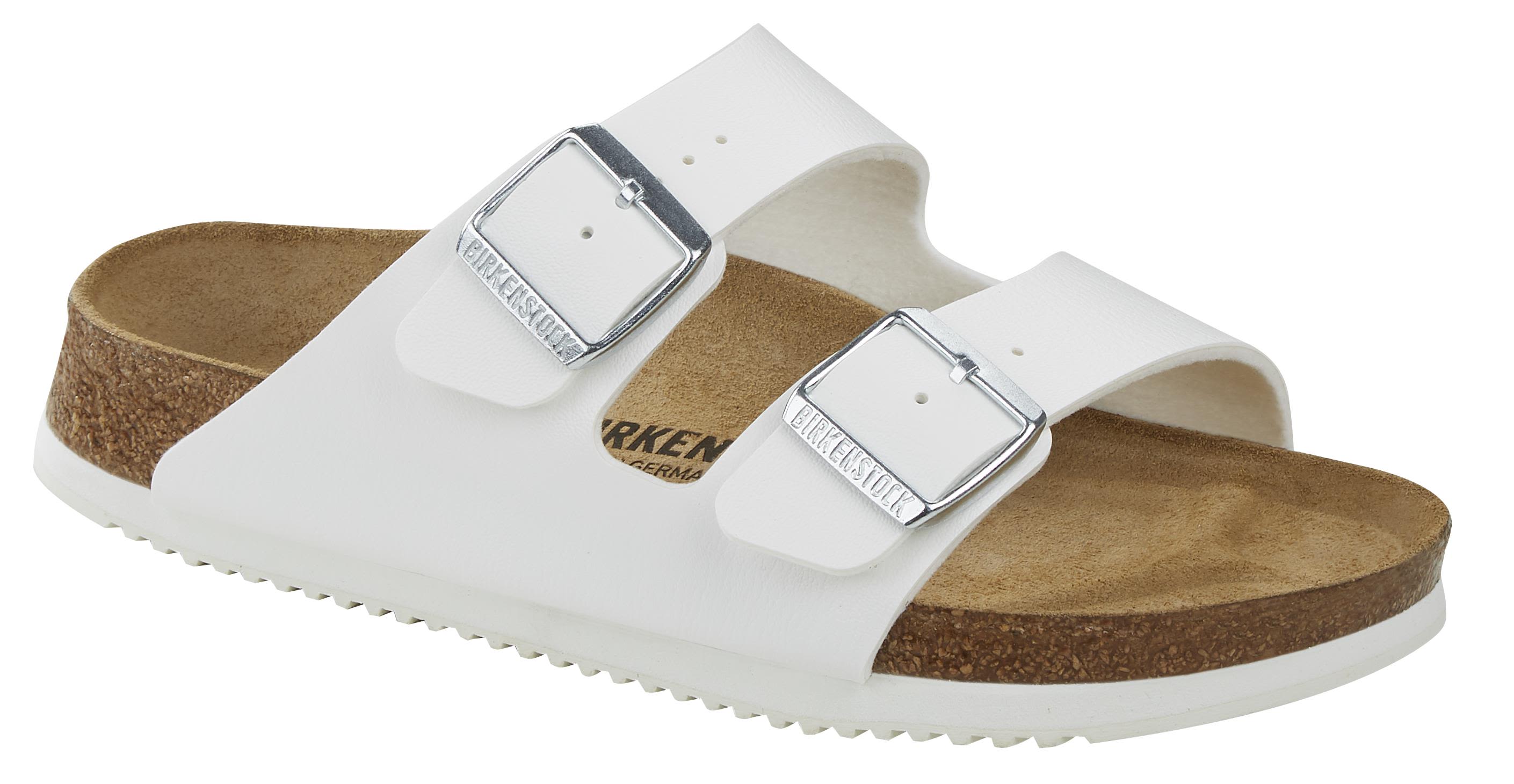 Birkenstock Arizona 101822138 Yrkessandal vit, smal läst 38