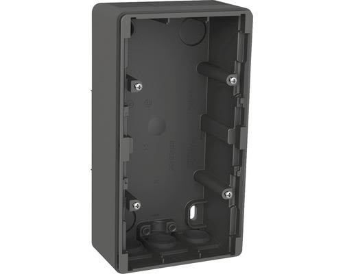 Schneider Electric Exxact Primo Dosa IP44, antracit 2-fack, 35 mm