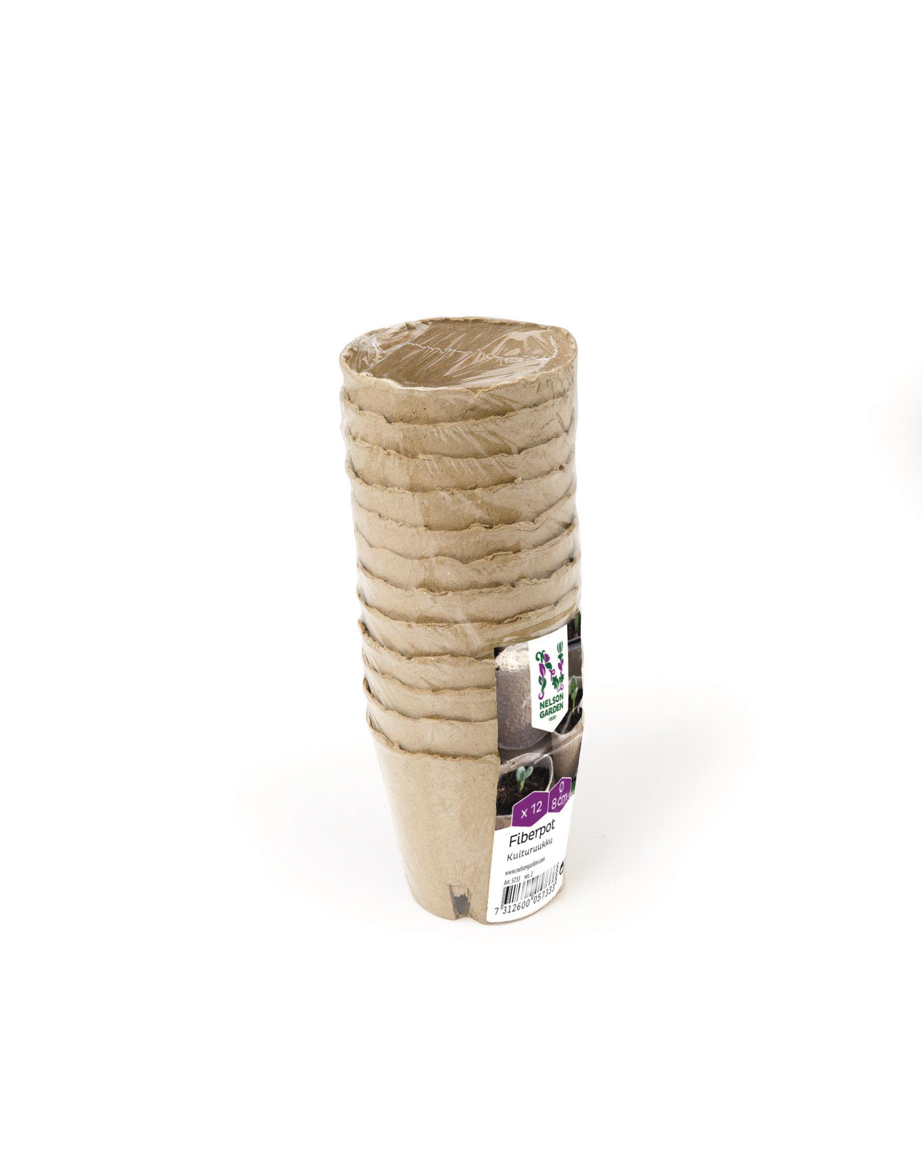 Nelson Garden 5733 Fiberkruka Ø 8 cm, 12-pack