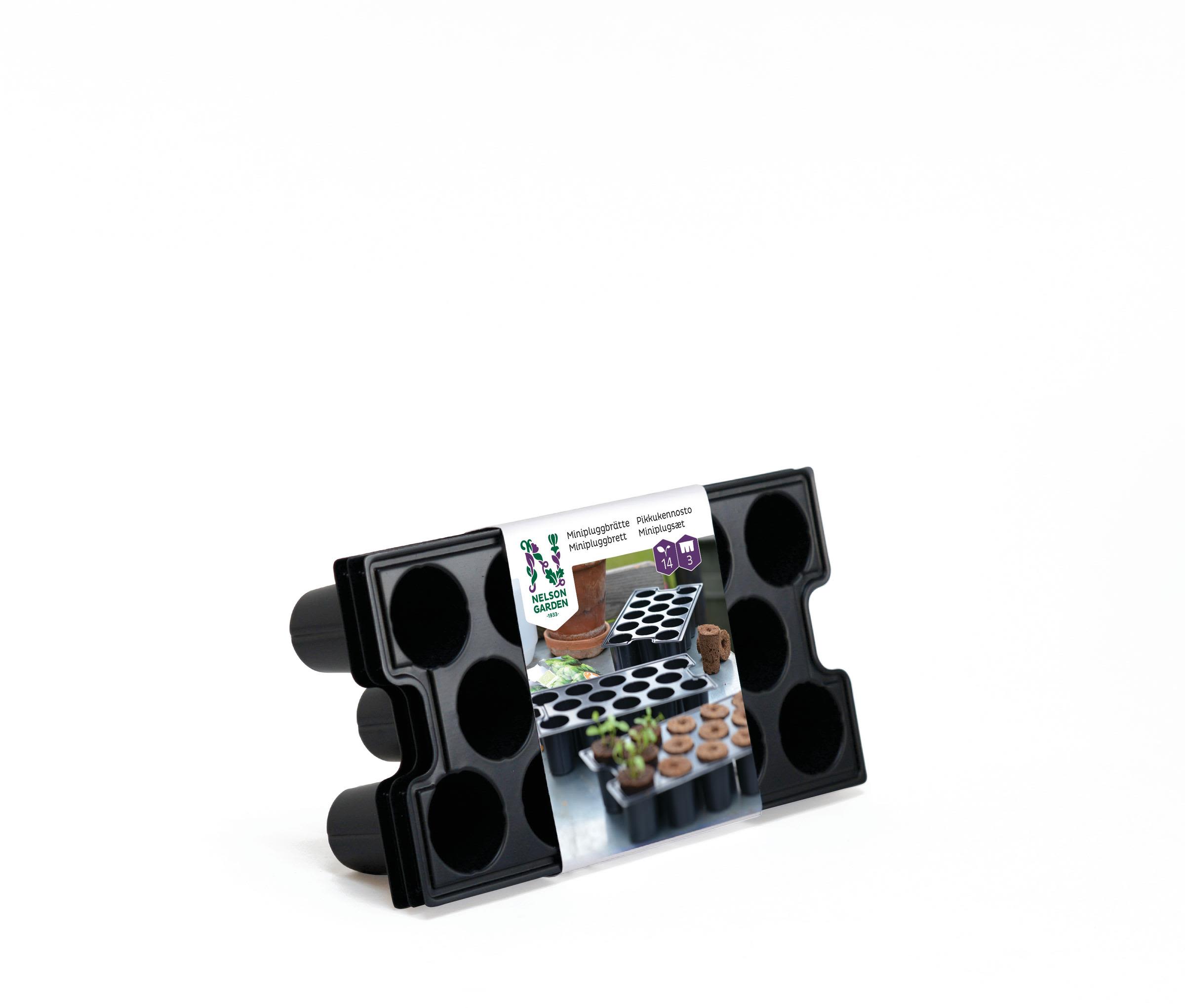 Nelson Garden 5776 Minipluggbrätte 3-pack