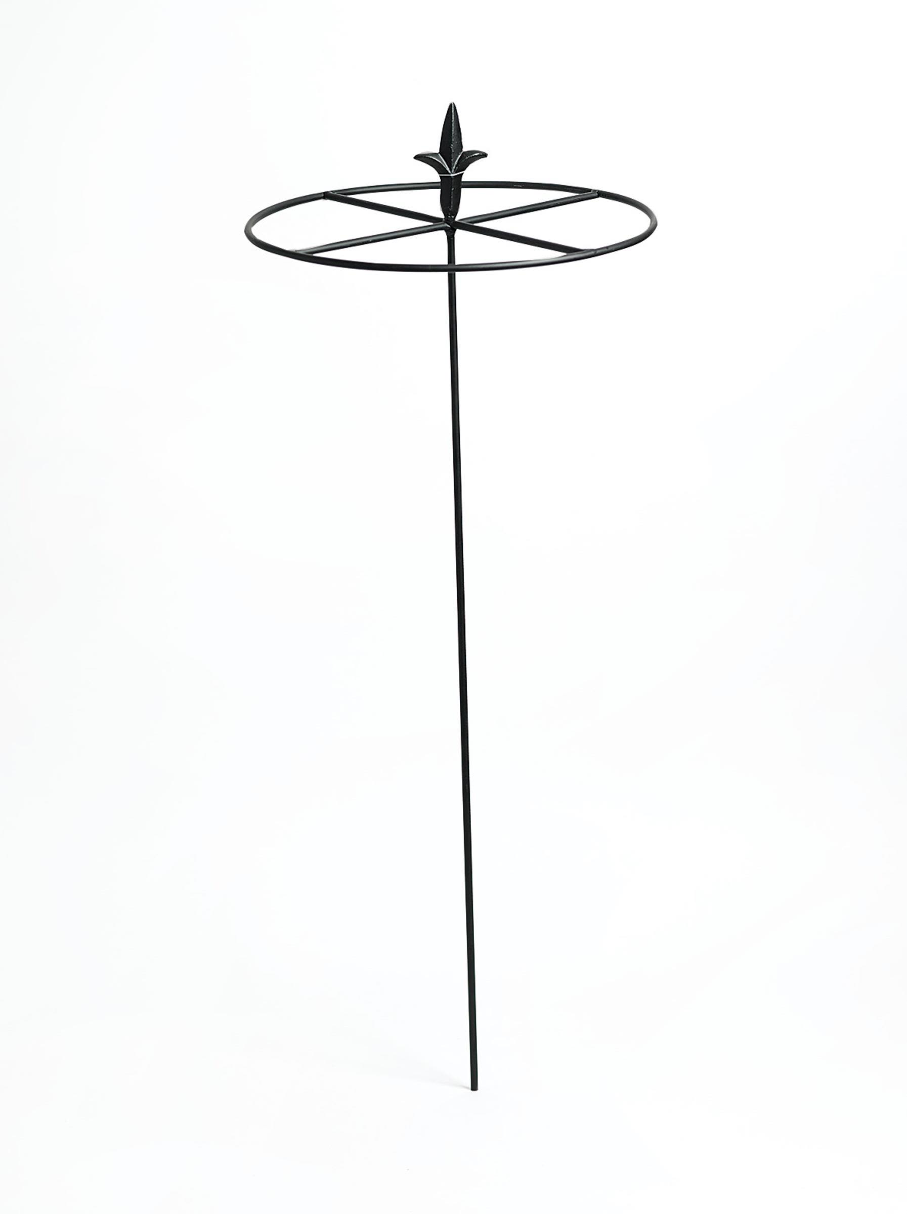 Nelson Garden 6096 Perennstöd svart, Ø28x75 cm