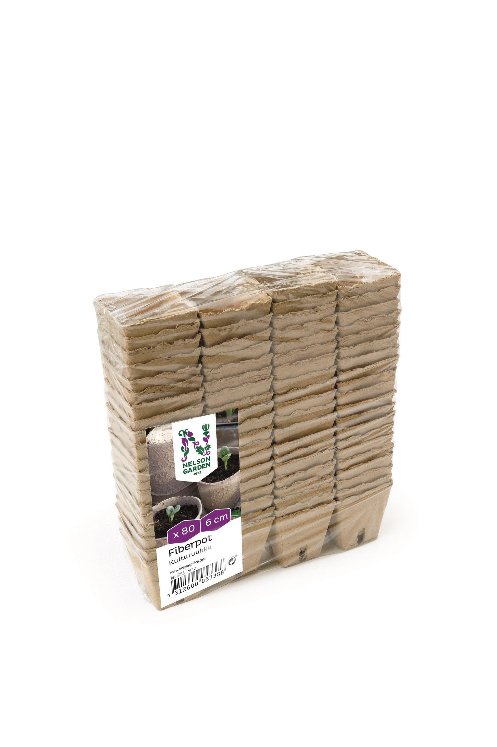 Nelson Garden 5738 Fiberkruka 6 cm, 80-pack