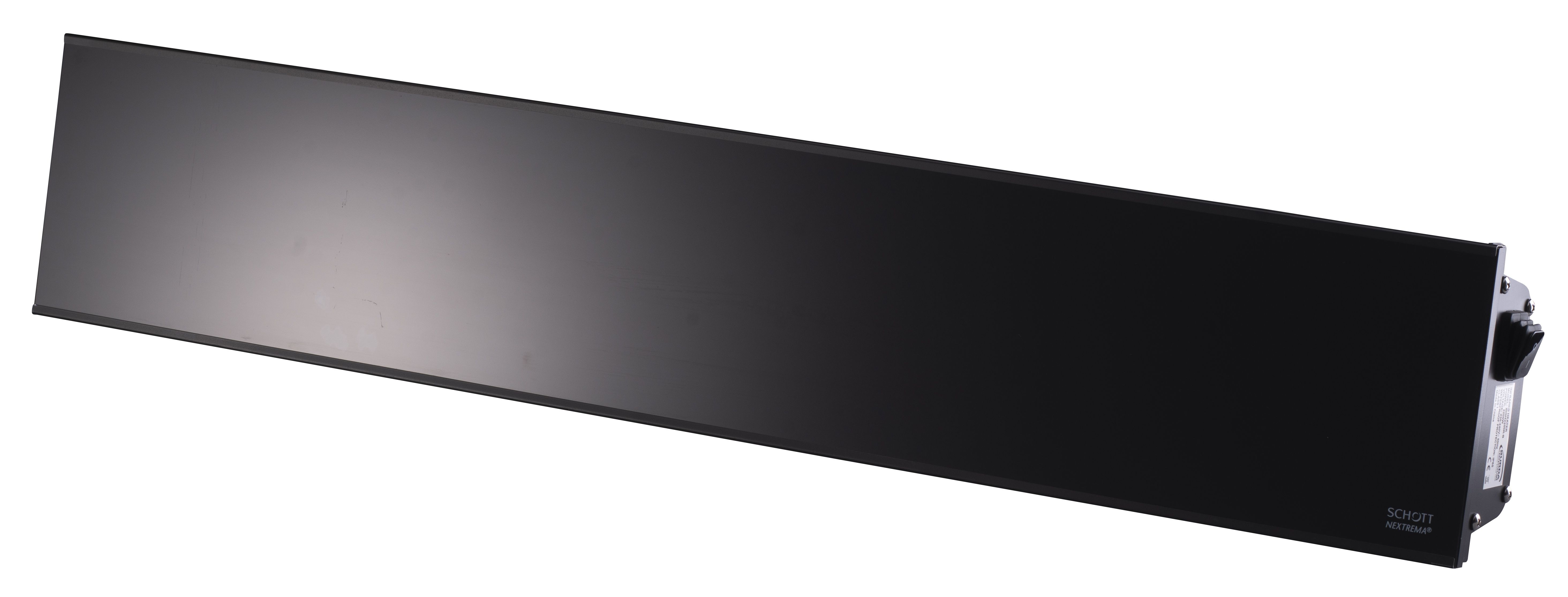 Frico Relax Glass Infravärmare 2200 W, 230 V Svart/Svart