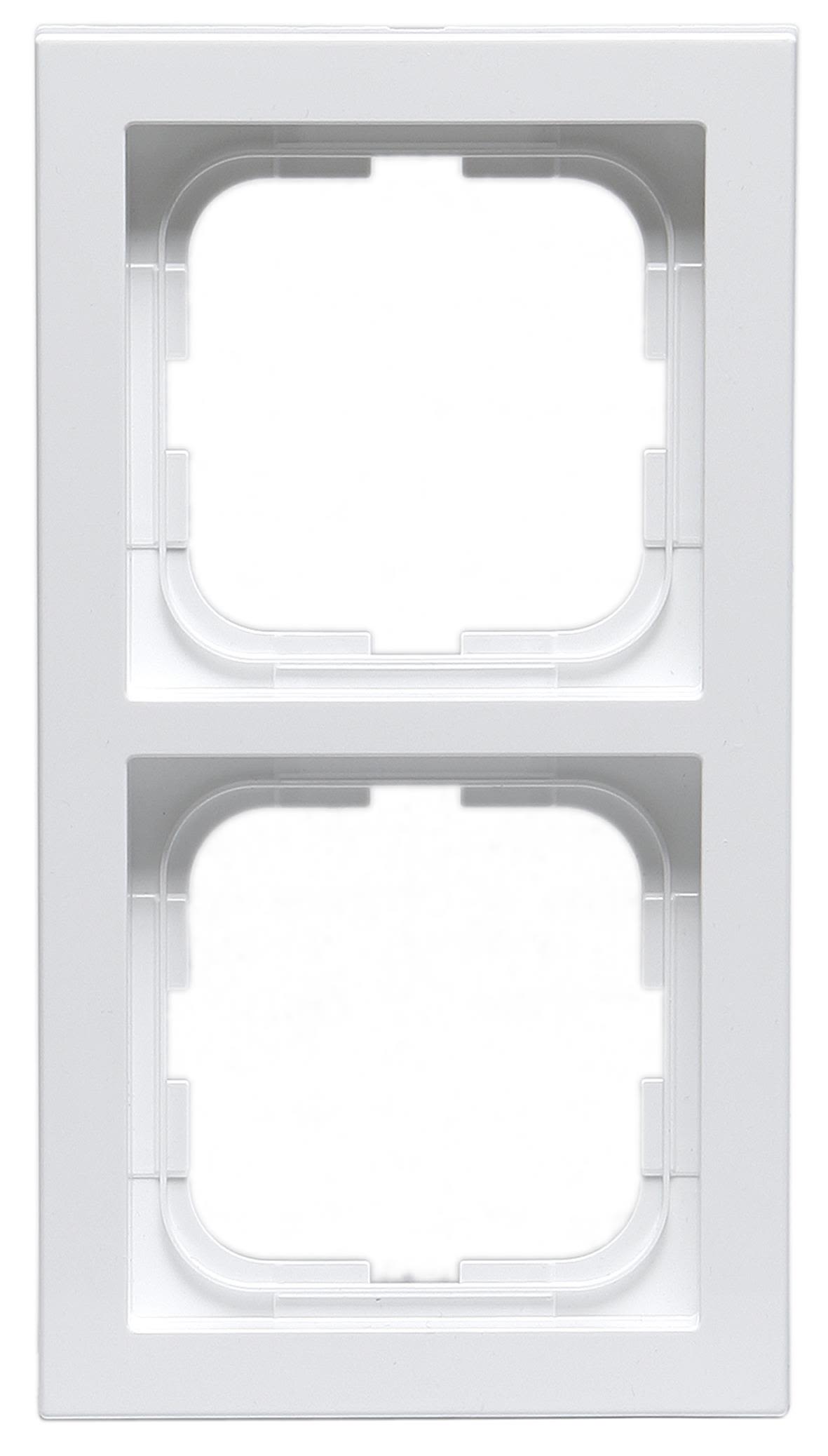 ABB Impressivo Täckram vit 2-fack