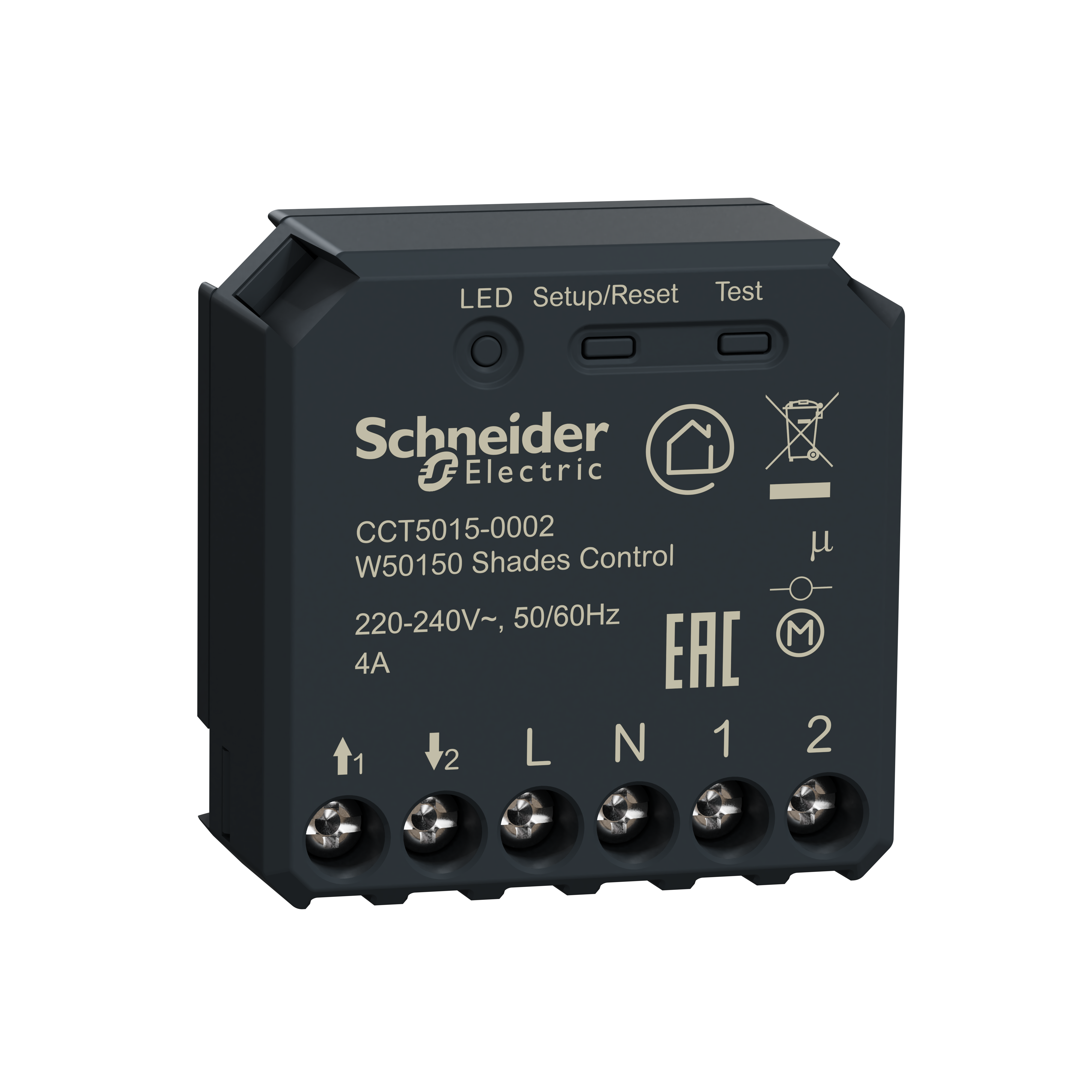Schneider Electric Wiser CCT5015-0002 Jalusibrytarpuck med Zigbee