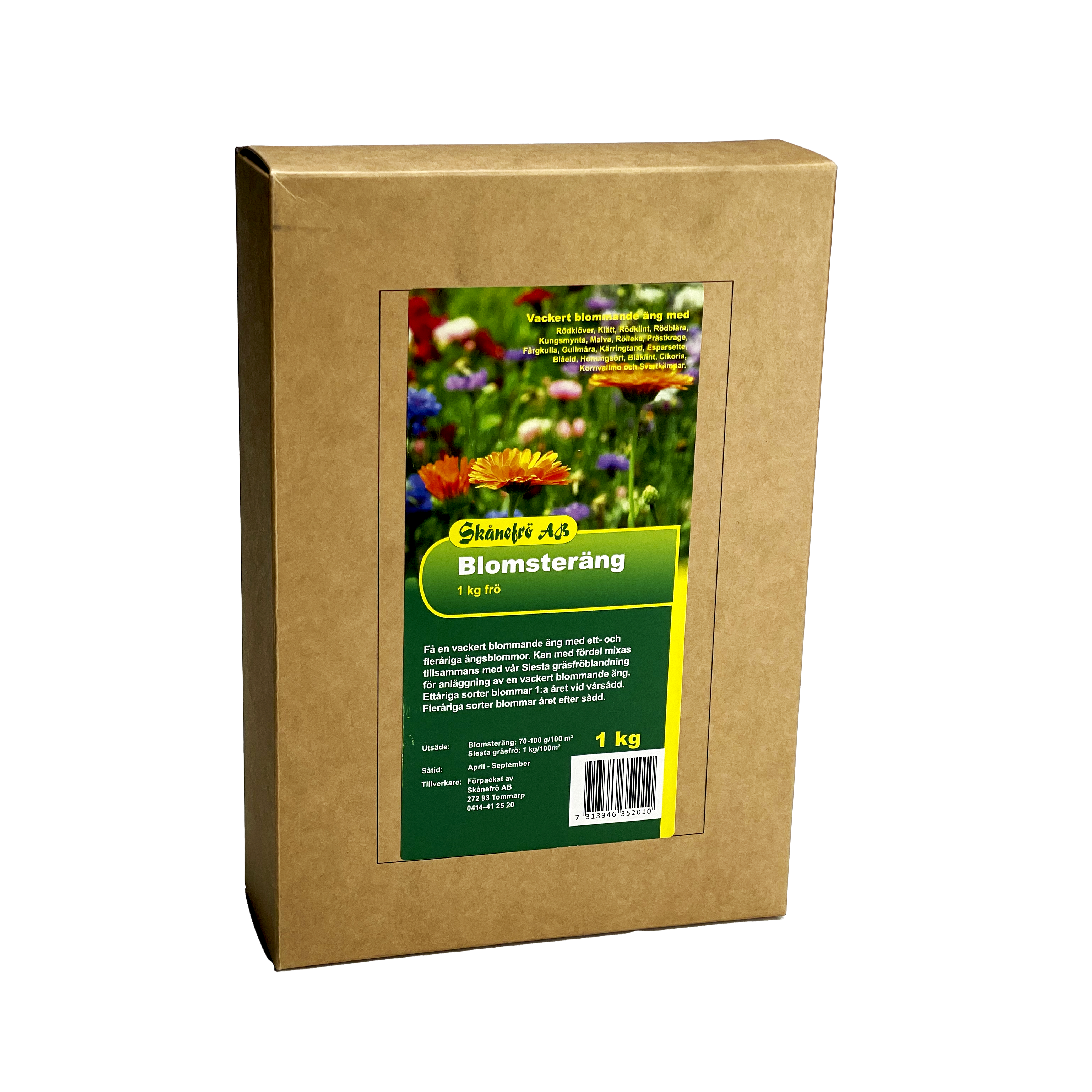 Skånefrö 635201 Blomsterängsfrö 1 kg