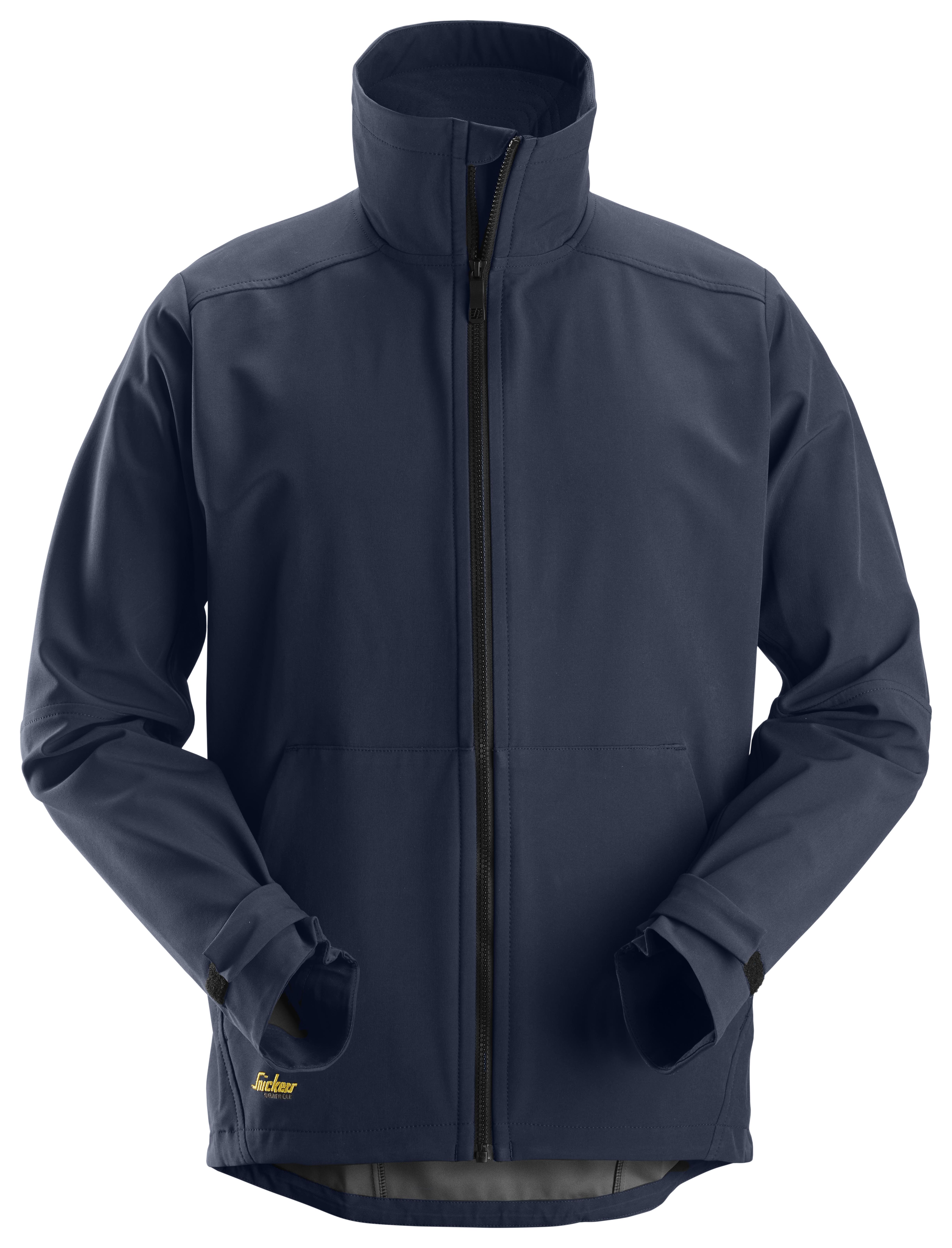Snickers Workwear 1205 AllroundWork Softshelljakke vindtæt, marineblå Marine blå