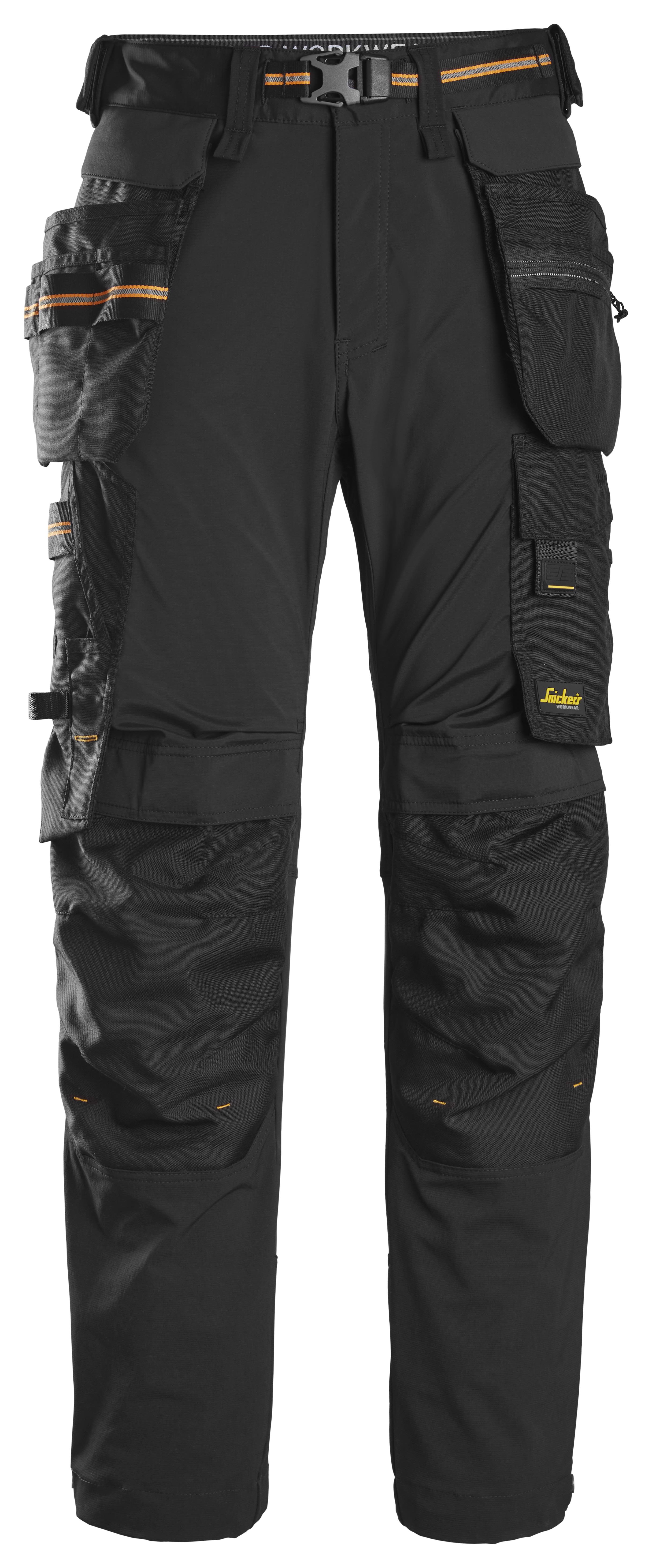 Snickers Workwear 6515 AllroundWork Arbeidsbukse svart, vindtett, med stretch 112