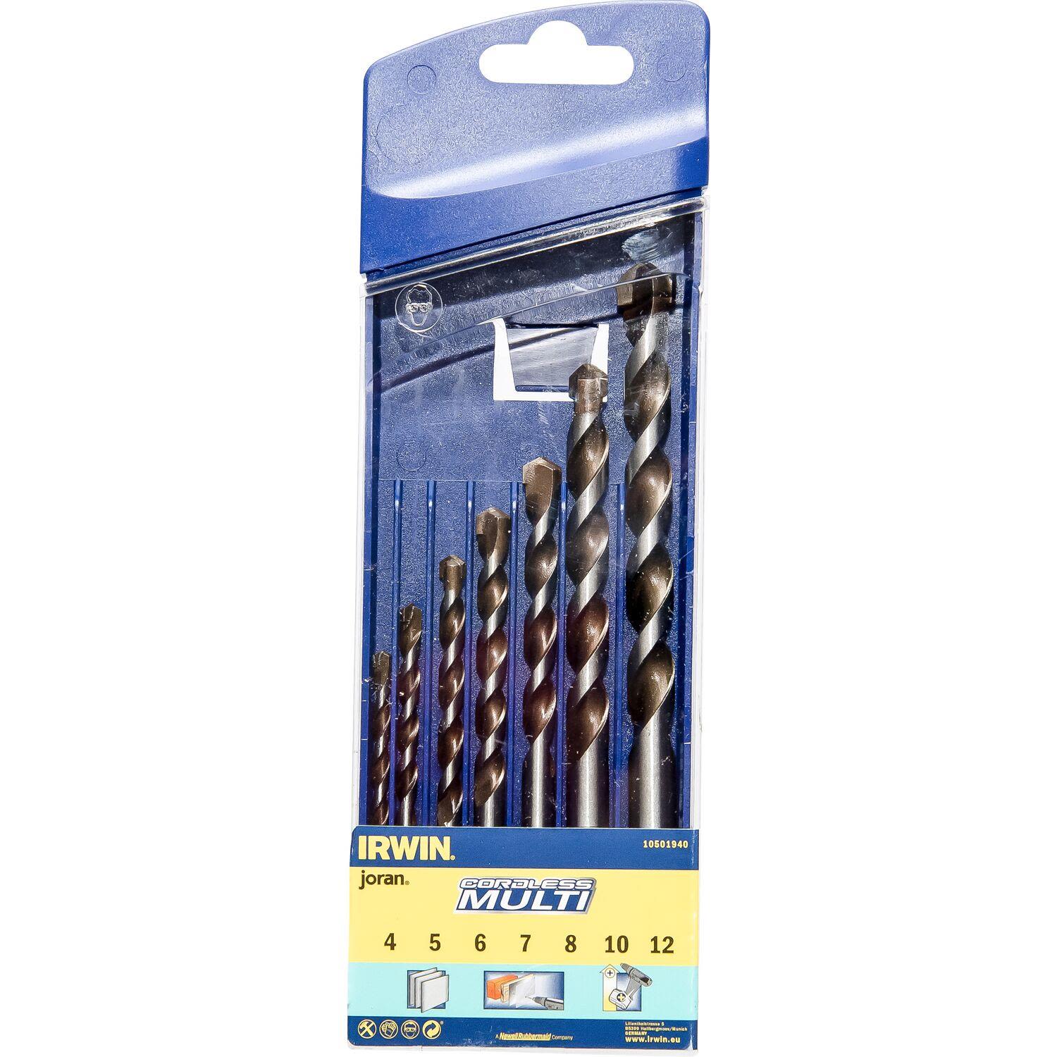 Irwin 10501940 Borrsats 7 delar