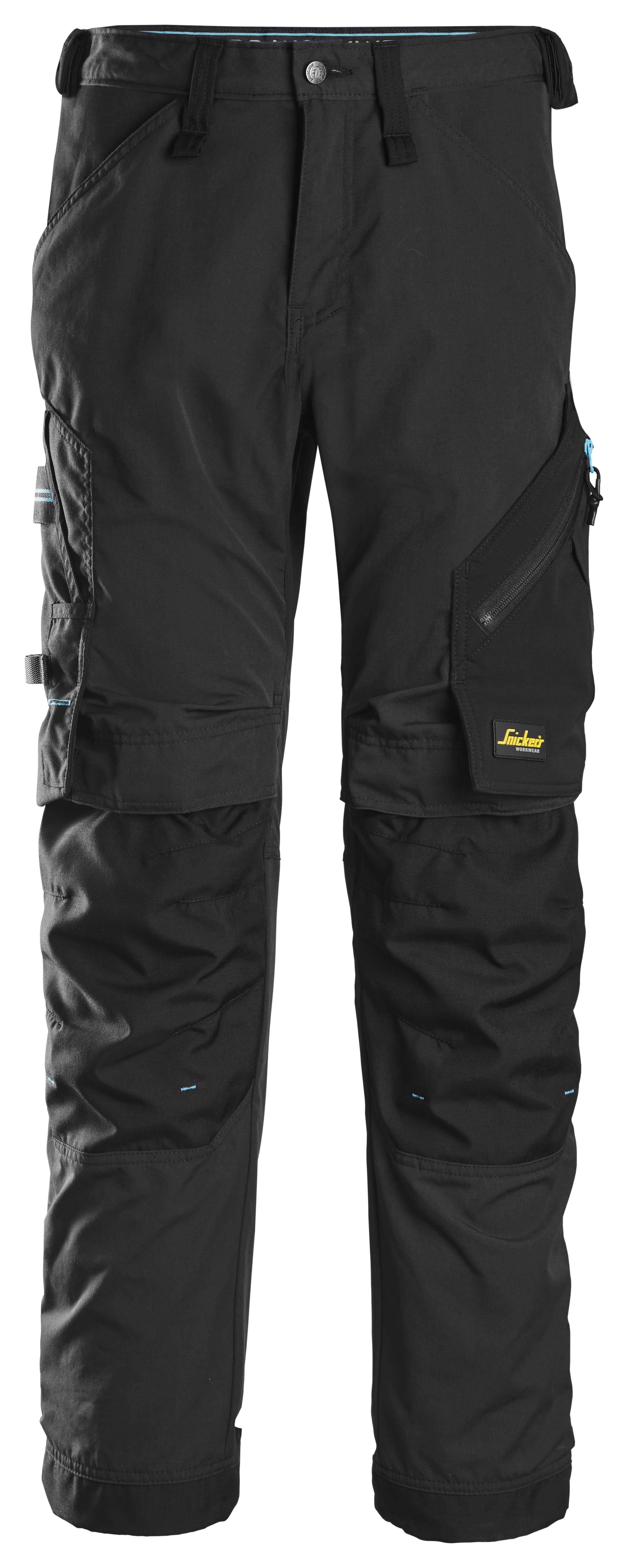 Snickers Workwear 6310 LiteWork Arbetsbyxa svart Svart
